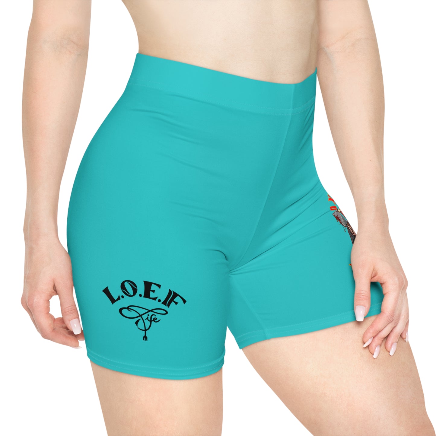 L.O.E.F Oxtail Mafia Biker Shorts