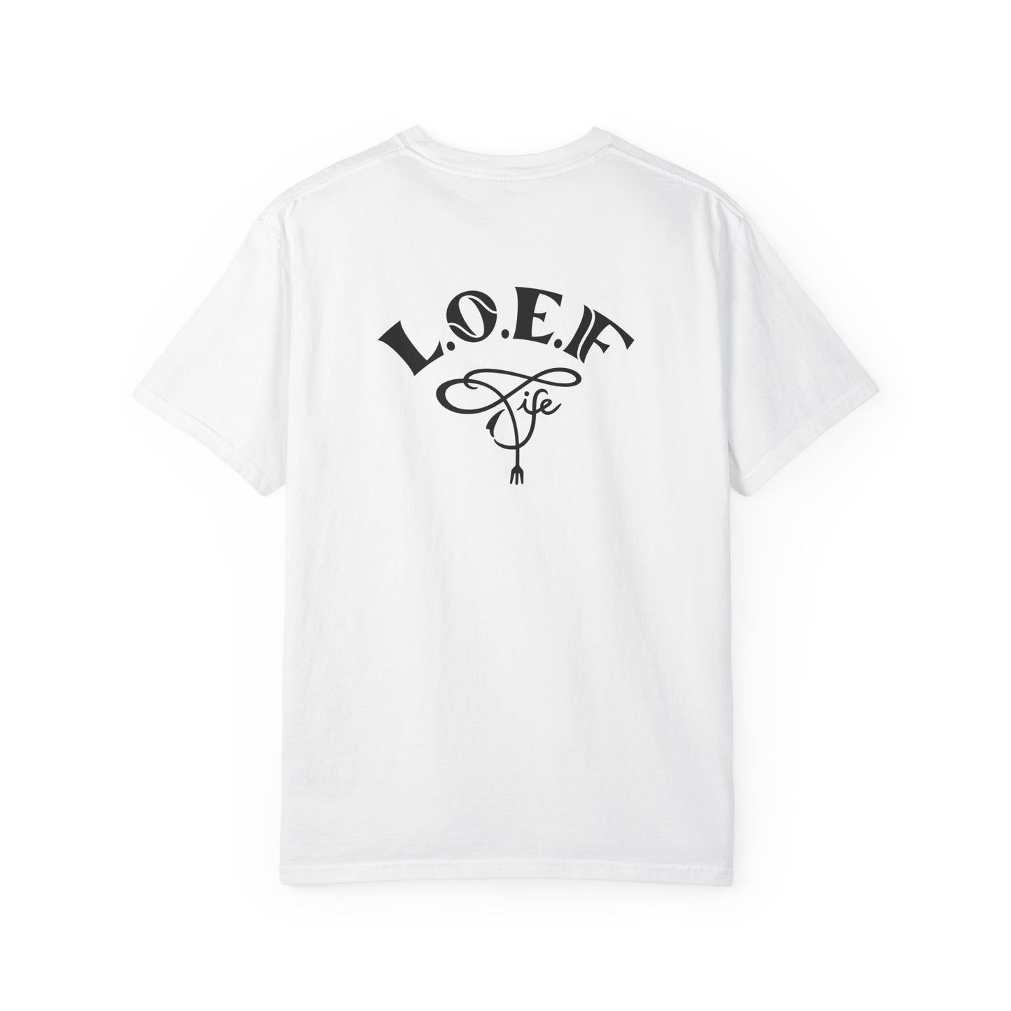 L.O.E.F Foodie Unisex Tee Shirt (Dark Yellow)