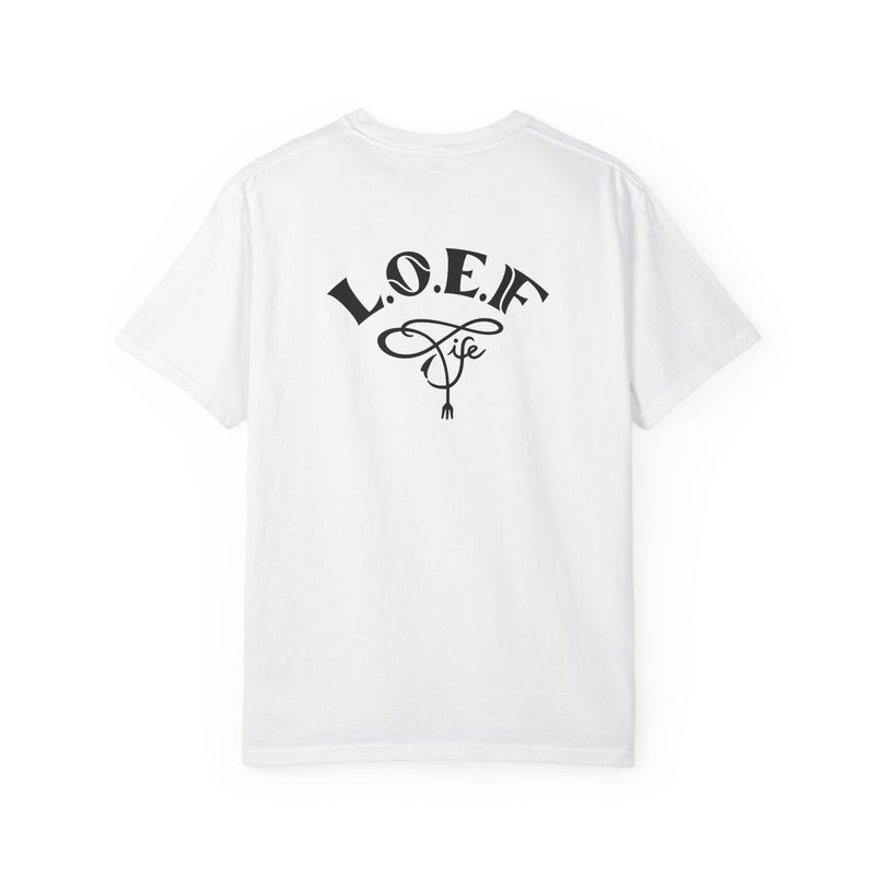 L.O.E.F Foodie Unisex Tee Shirt (Dark Yellow)