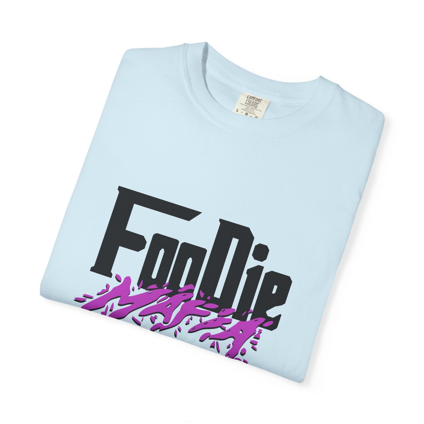 L.O.E.F Foodie Mafia Unisex Tee Shirt (Bright Purple)