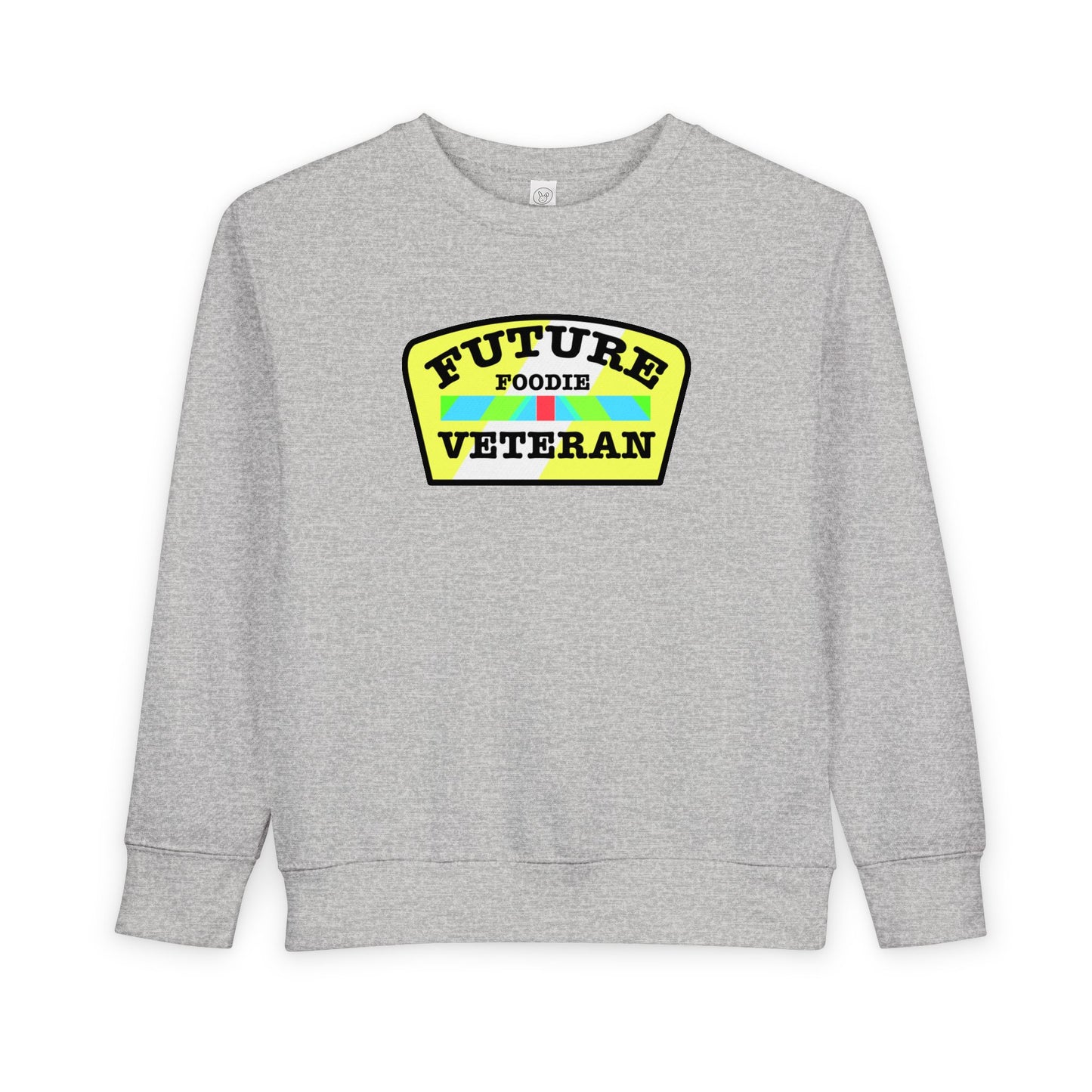 L.O.E.F Future Foodie Veteran Baby Sweatshirt (Yellow and Black)
