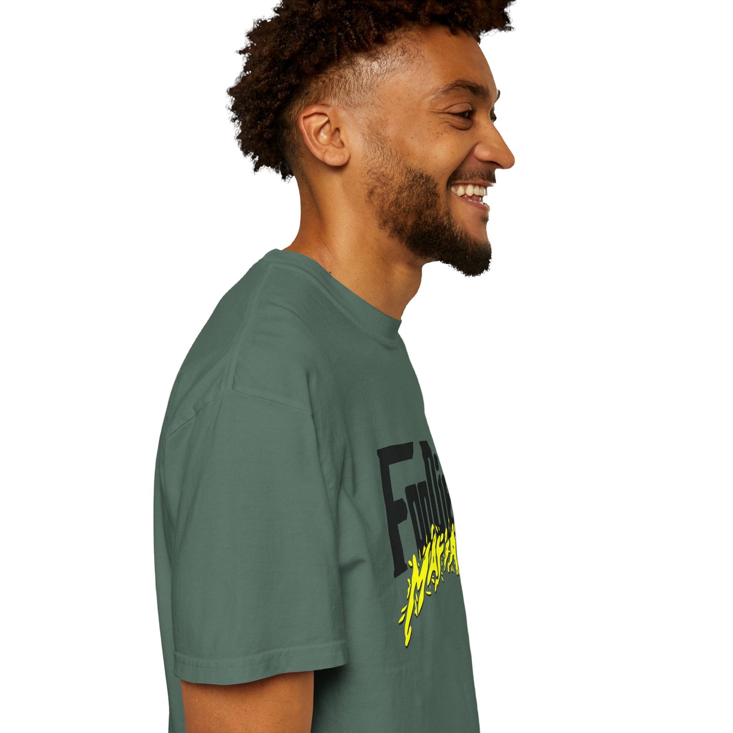 L.O.E.F Foodie Mafia Unisex Tee Shirt (Bright Yellow)
