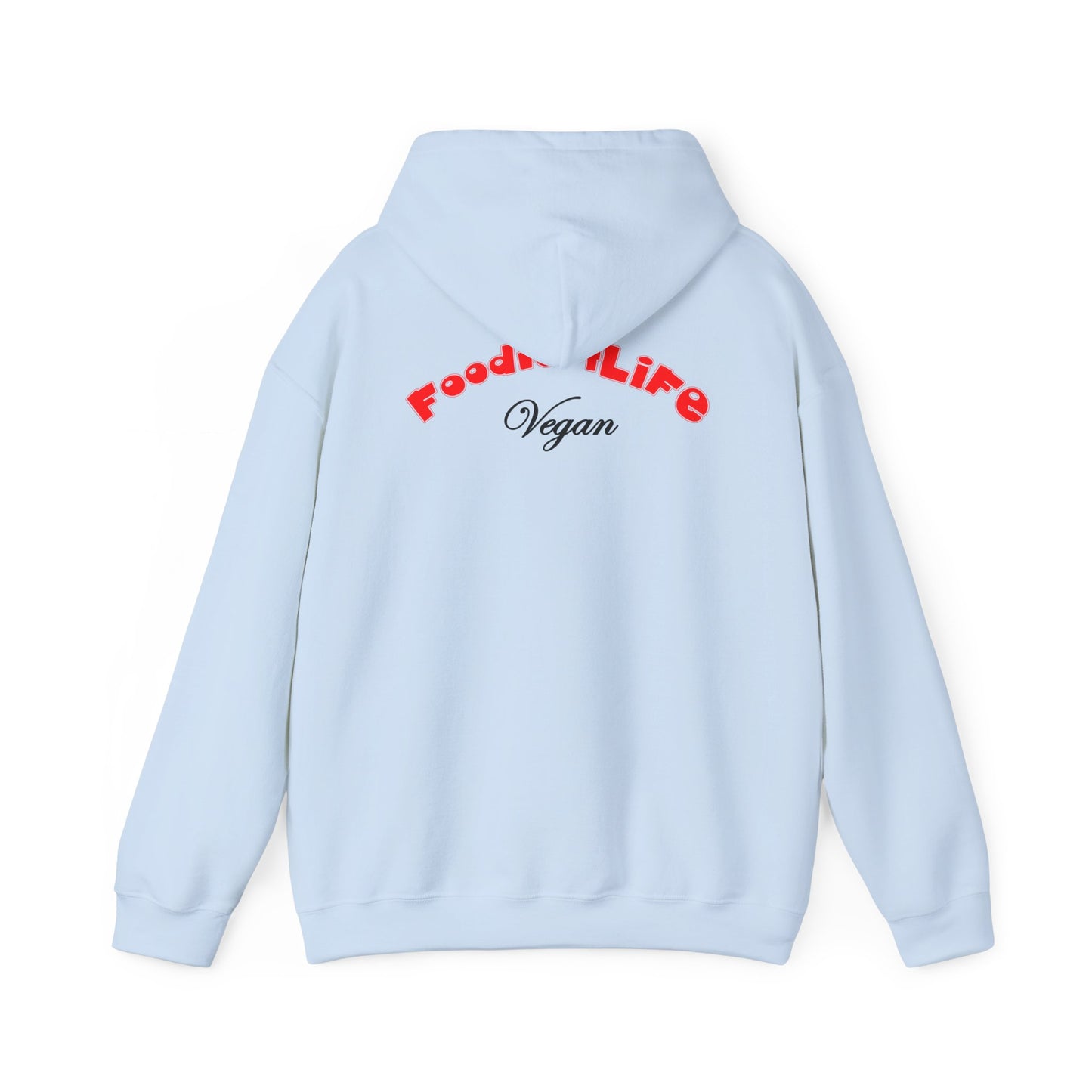 L.O.E.F Foodie 4Life Vegan Hoodie (Fiery Red)