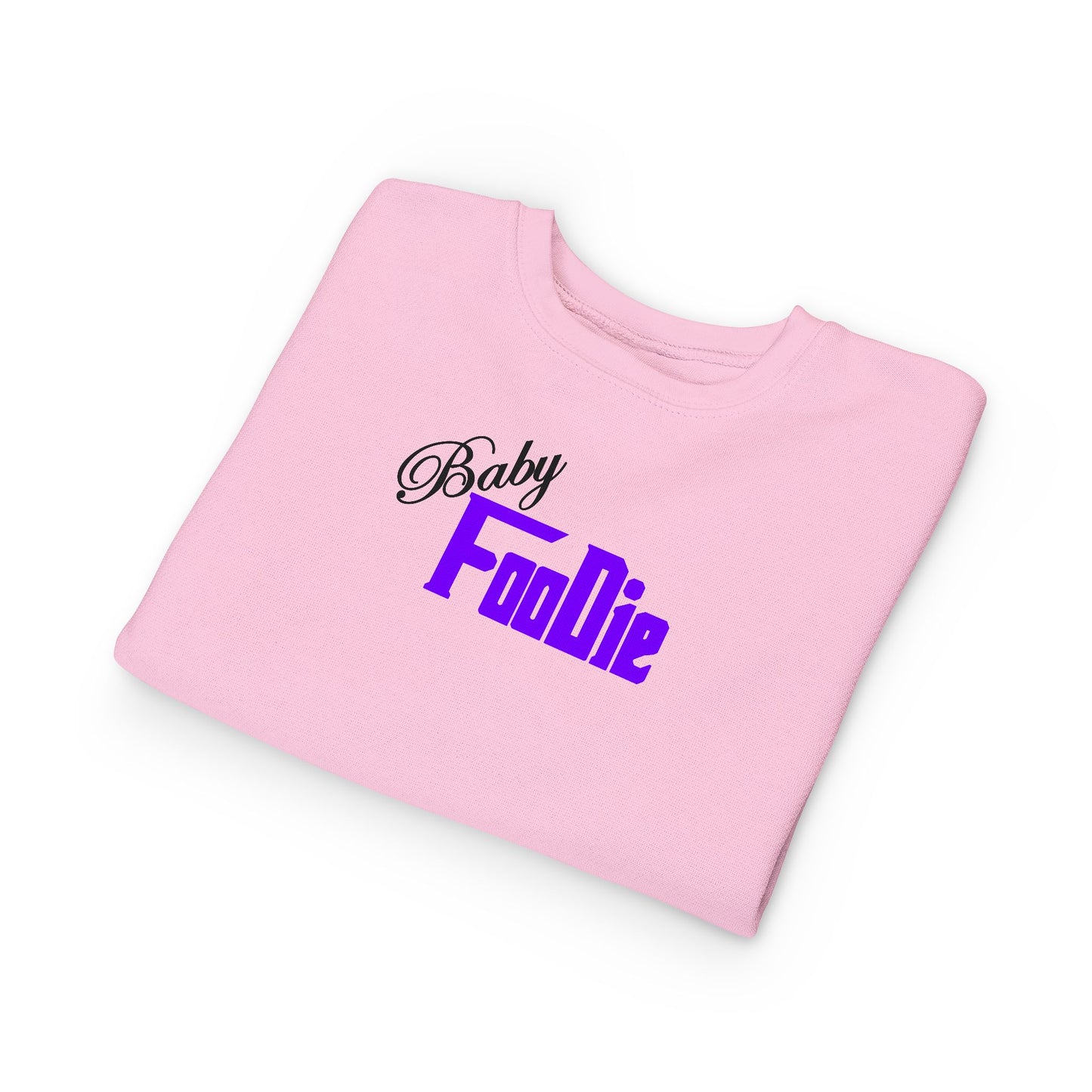 L.O.E.F Baby Foodie Toddler Sweatshirt (Violet)