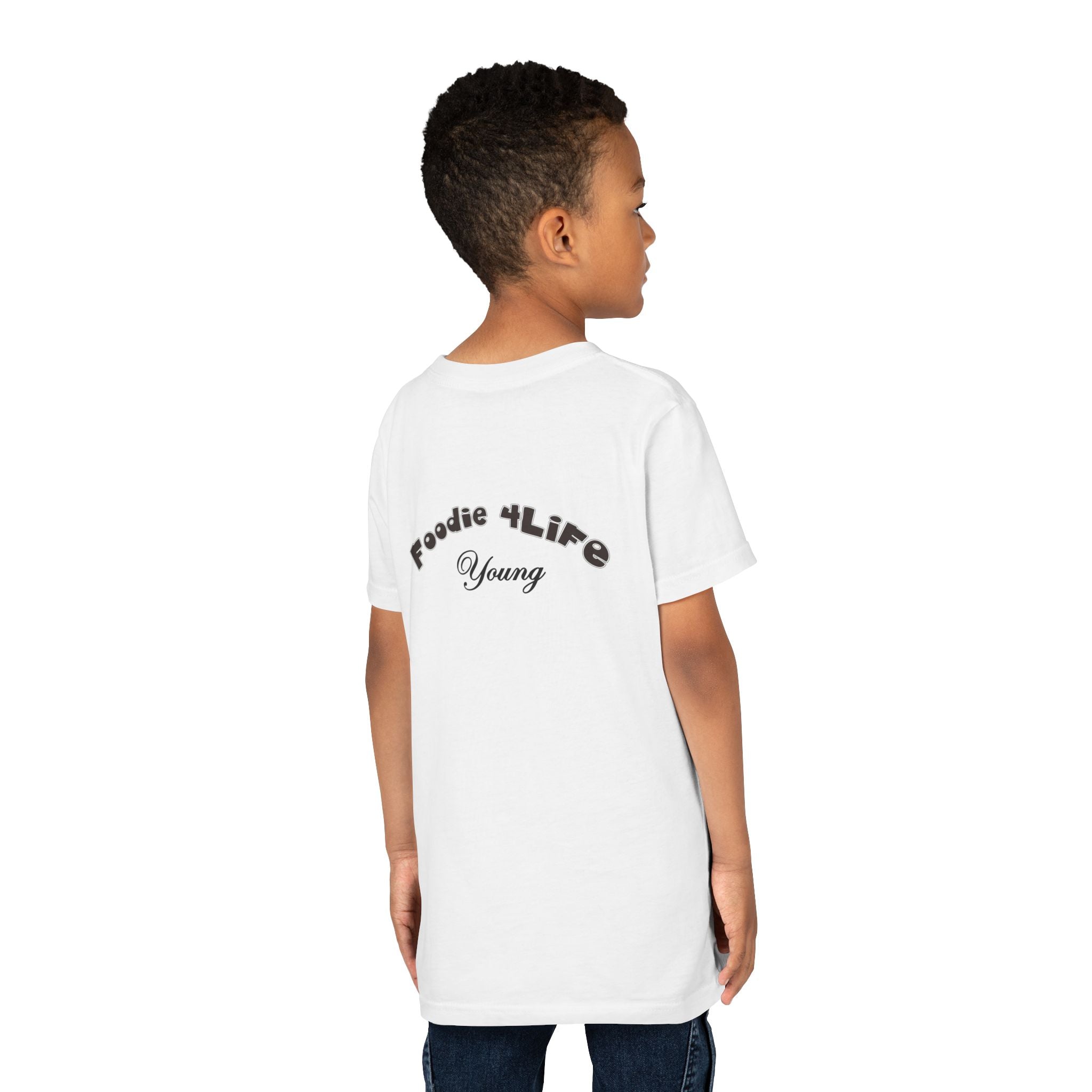 L.O.E.F Foodie 4Life Young Short Sleeve Tee (Black)