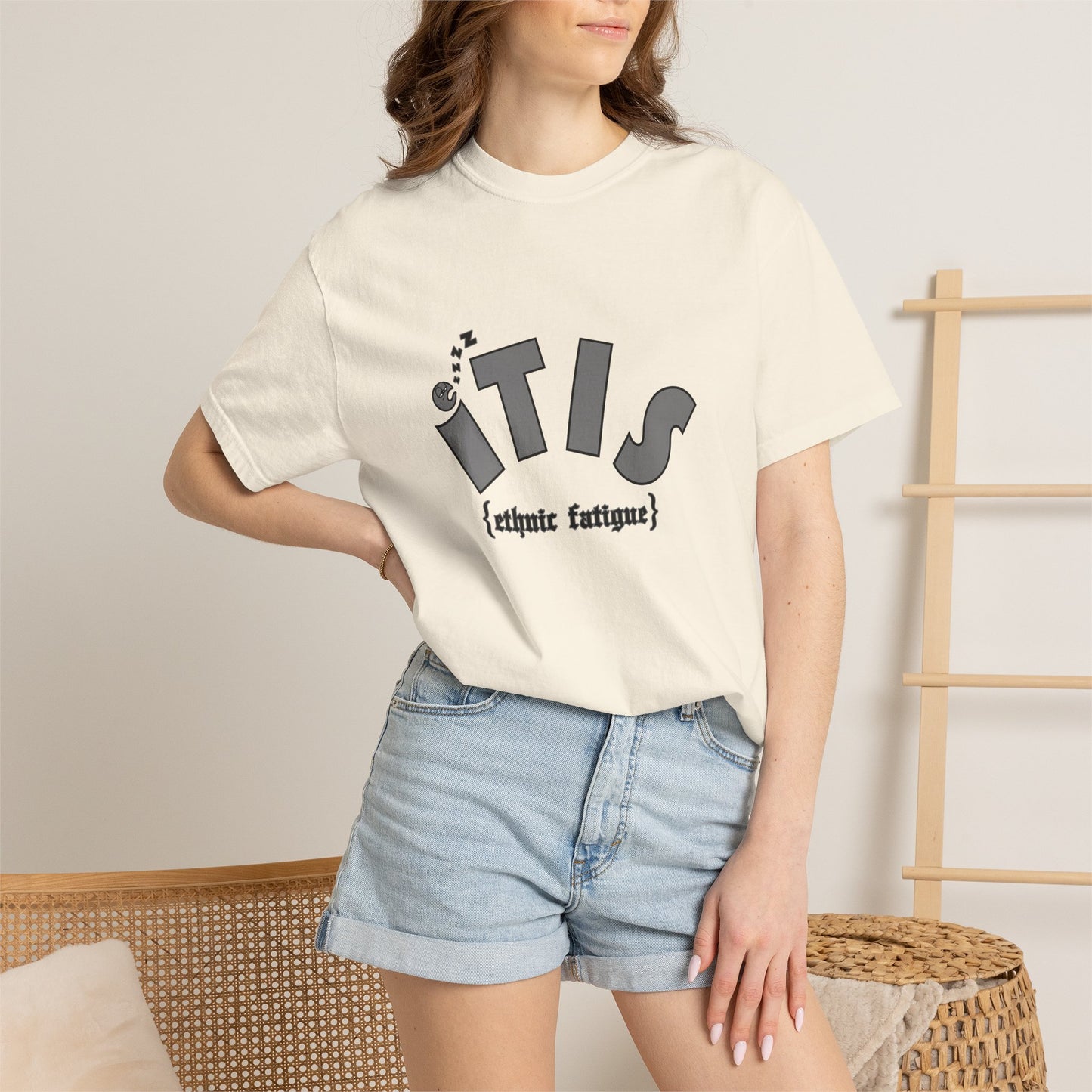 L.O.E.F ITIS Unisex Tee shirt (Gray)