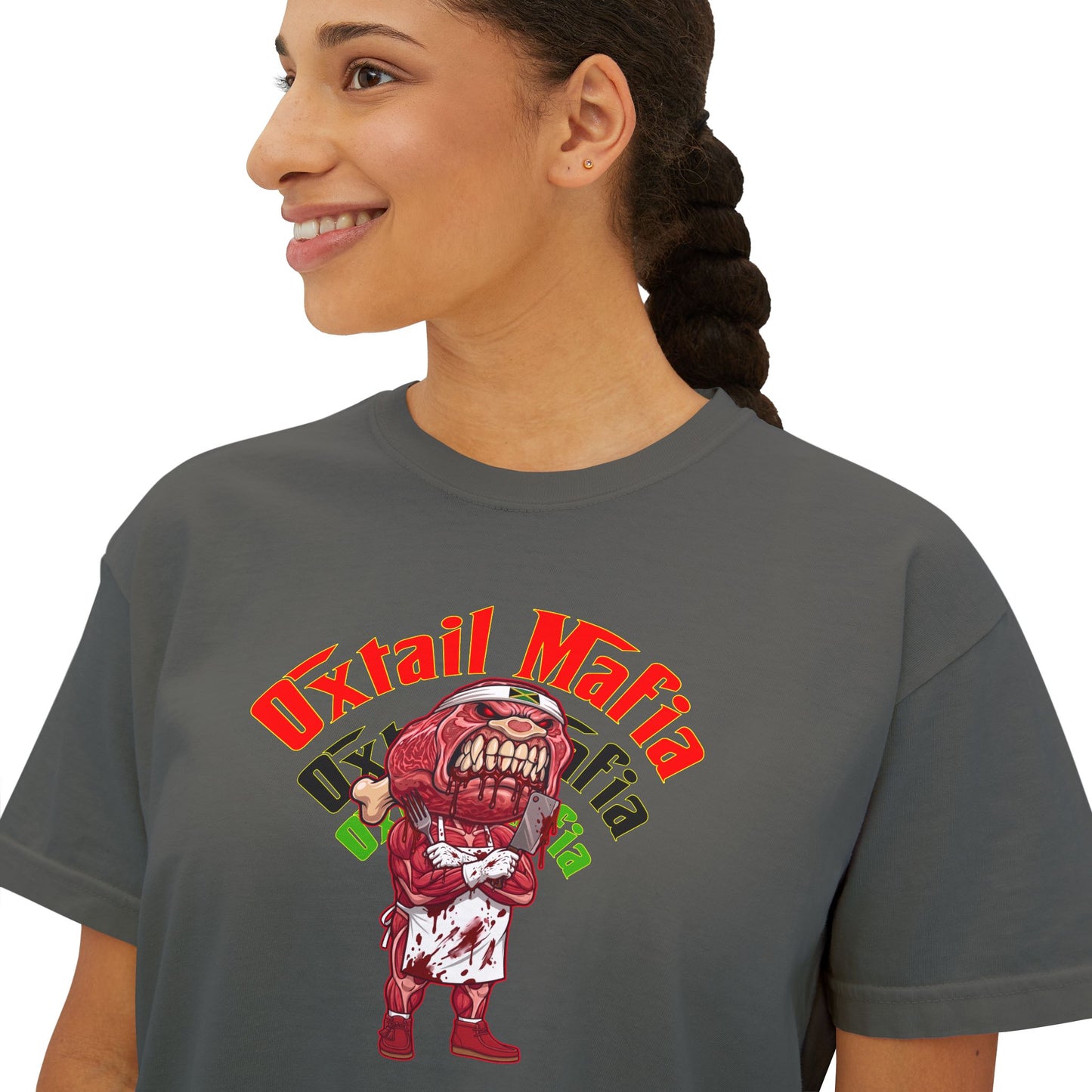 L.O.E.F Oxtail Mafia Boxy Tee