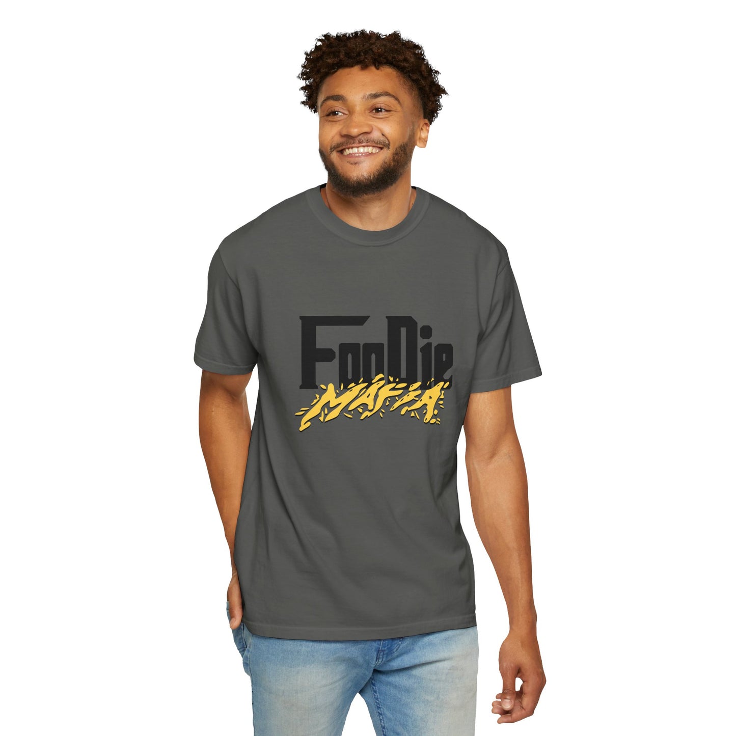 L.O.E.F Foodie Mafia Tee-Shirt (Mustard)