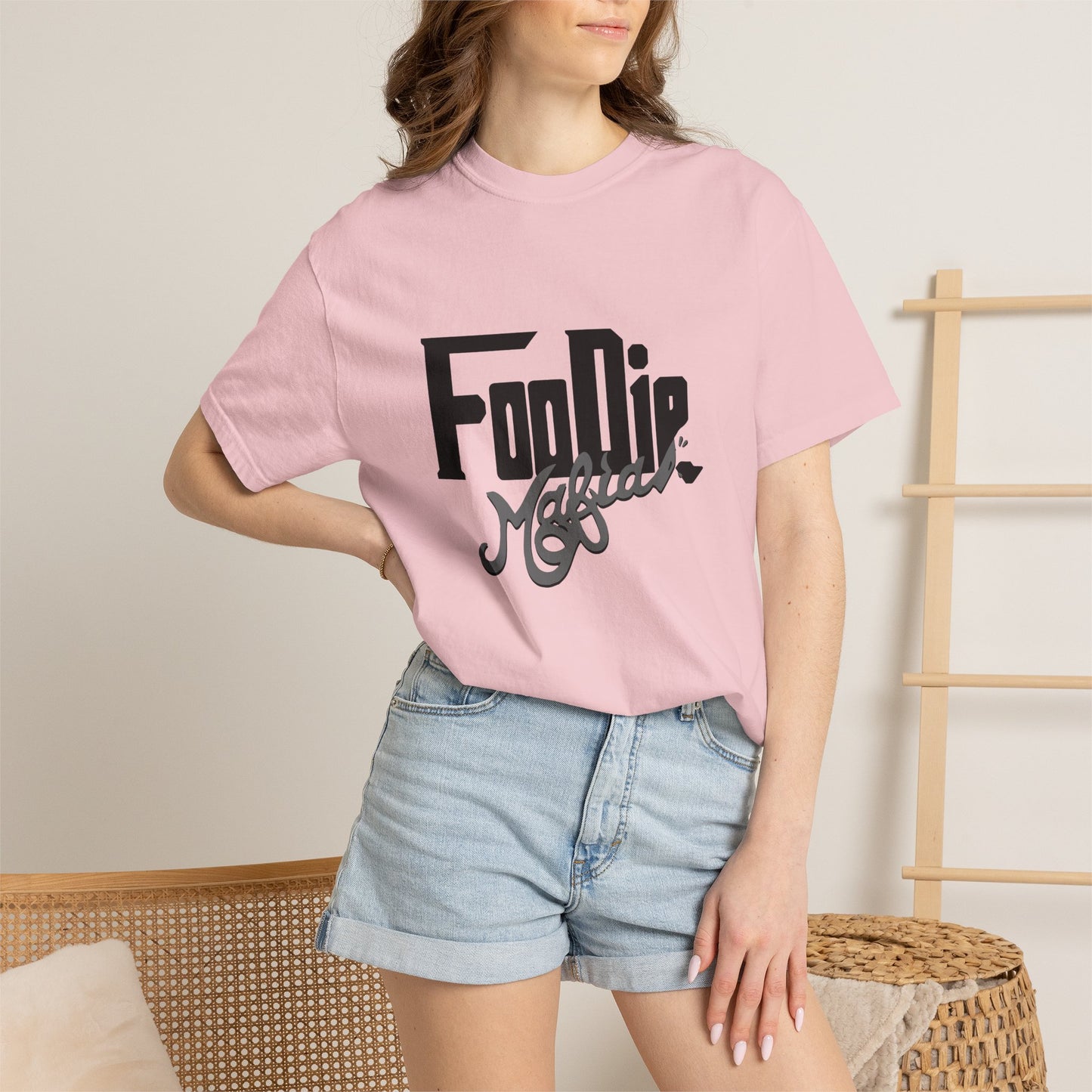 L.O.E.F Foodie Mafia Unisex Tee shirt (Dark Grey)