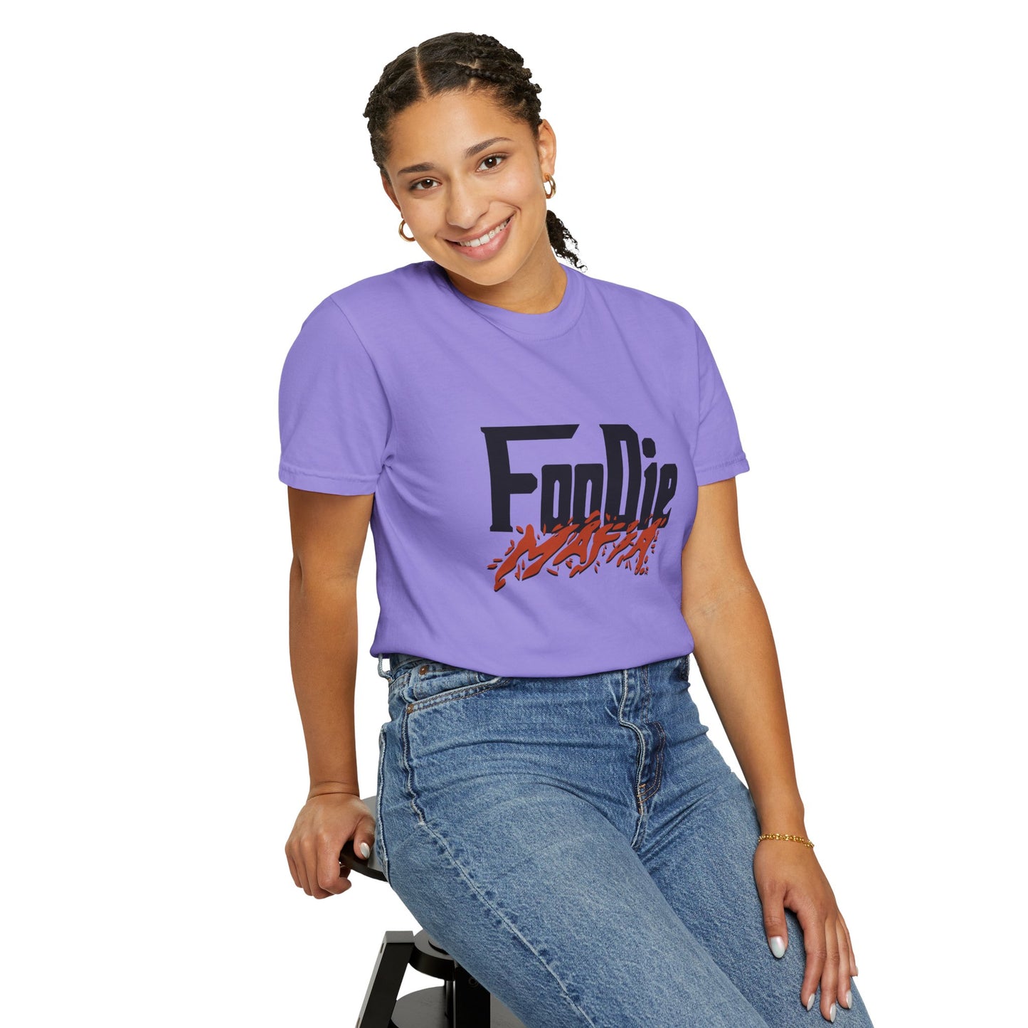 L.O.E.F Foodie Mafia Tee Shirt (Rust)