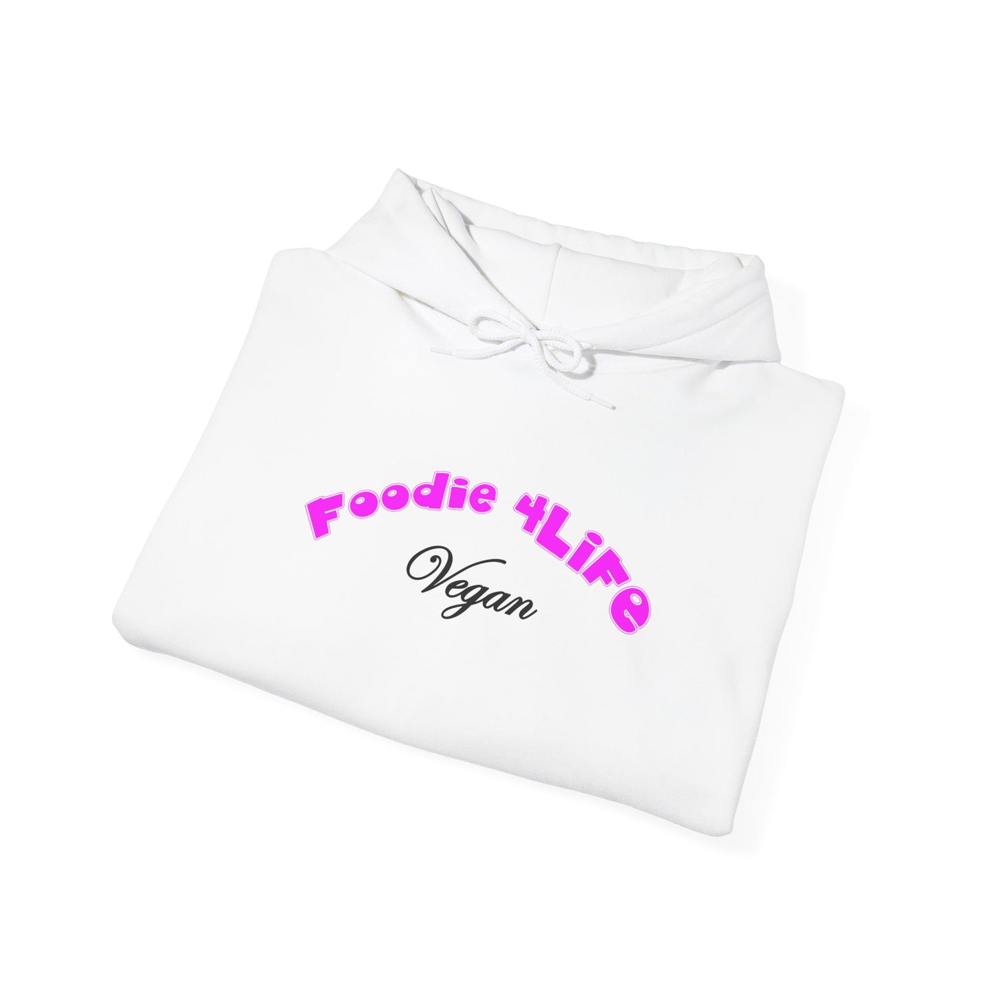 L.O.E.F Foodie 4Life Vegan Hoodie (Fuchsia)