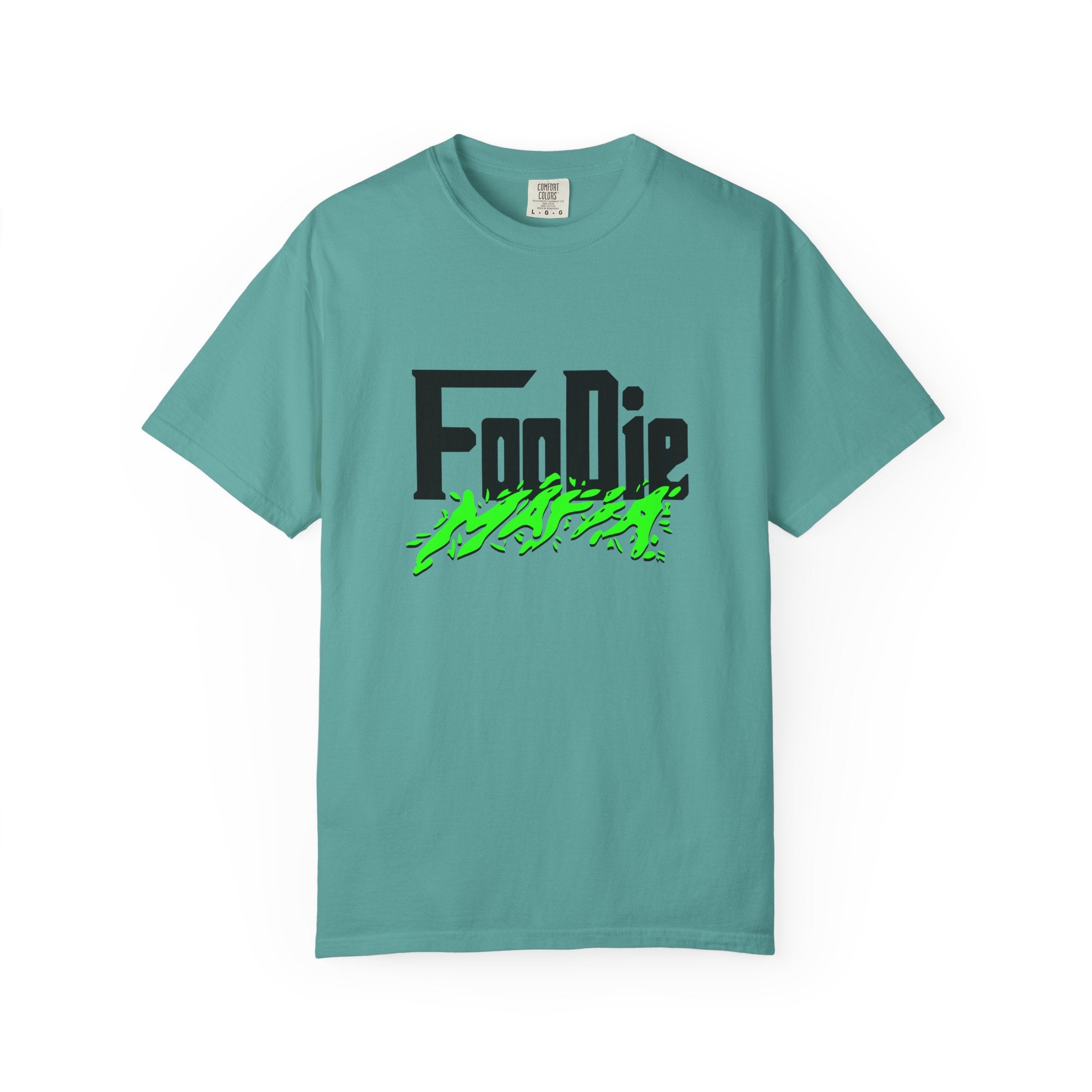 L.O.E.F Foodie Mafia Tee Shirt (Neon Green)