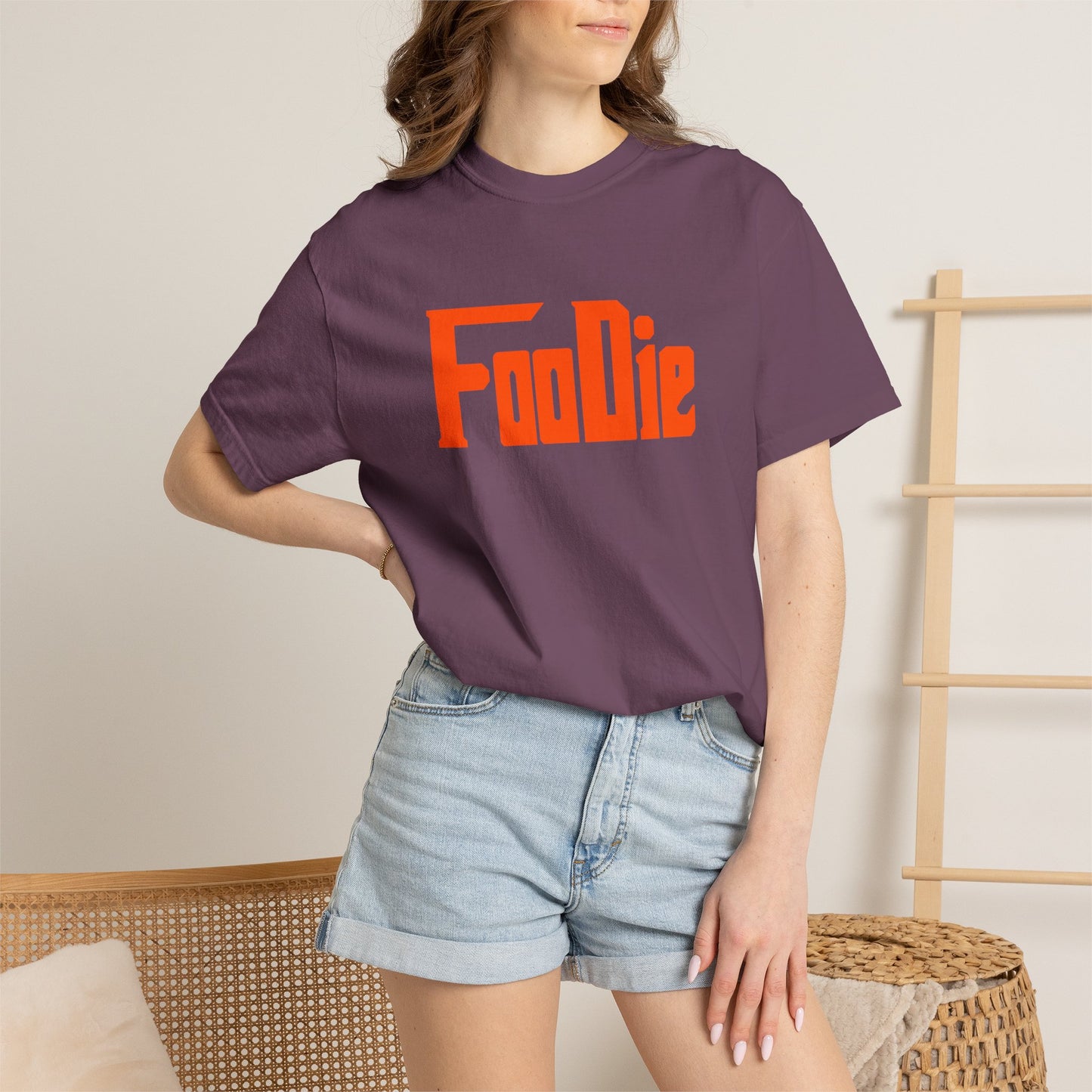 L.O.E.F Foodie Unisex Tee Shirt (Orange)