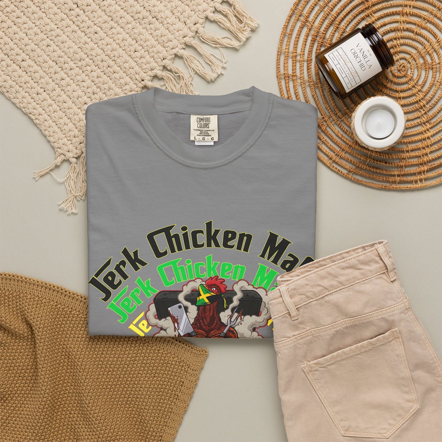 L.O.E.F Jerk Chicken Mafia Unisex Tee Shirt