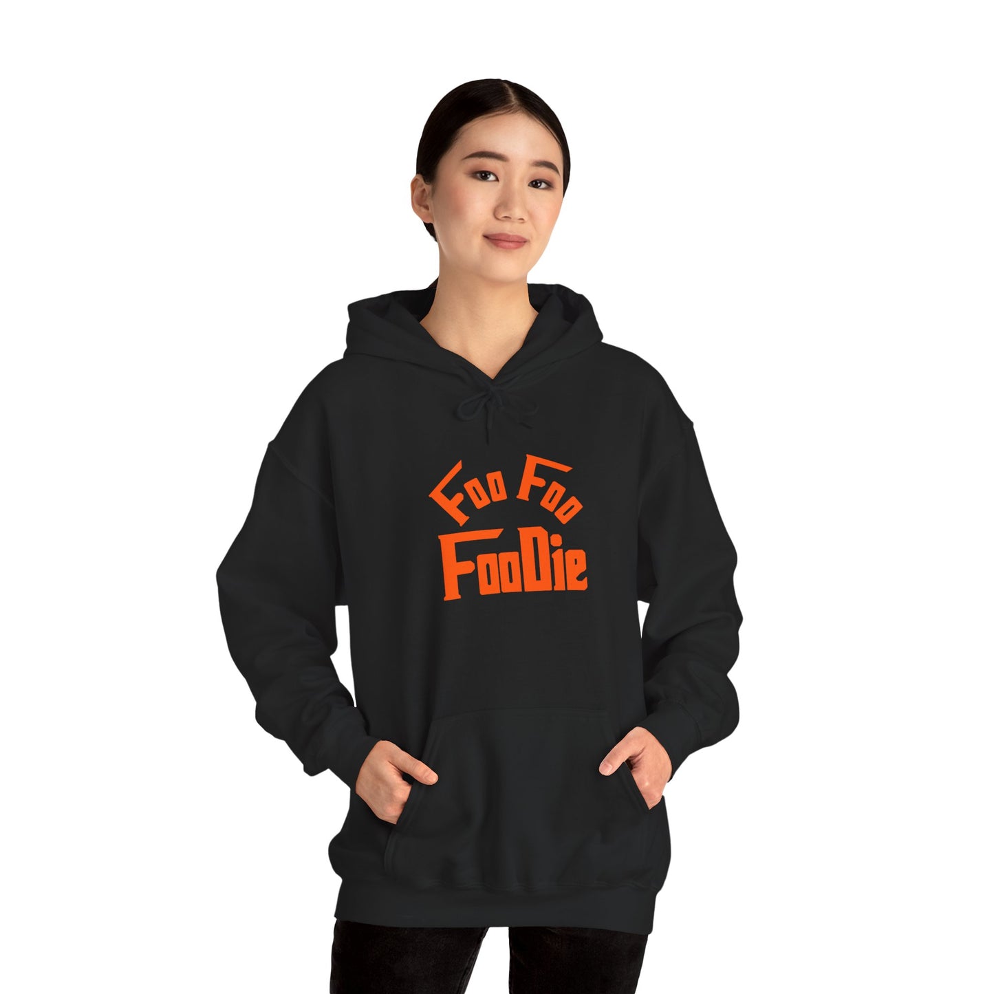 L.O.E.F Unisex Hooded Sweatshirt (Neon Orange)