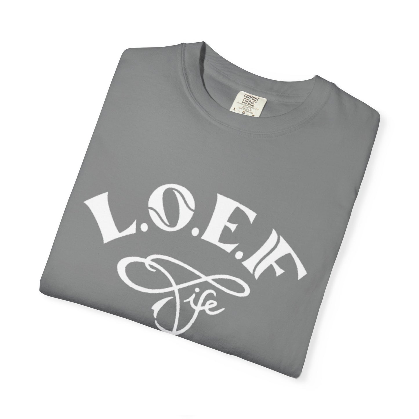 L.O.E.F Life Unisex Tee Shirt (White)