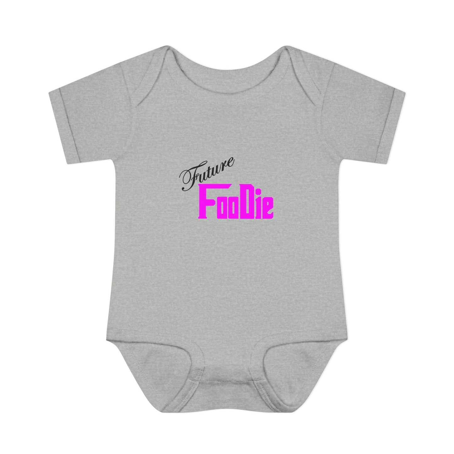 L.O.E.F Future Foodie Toddler Bodysuit (Fuchsia)