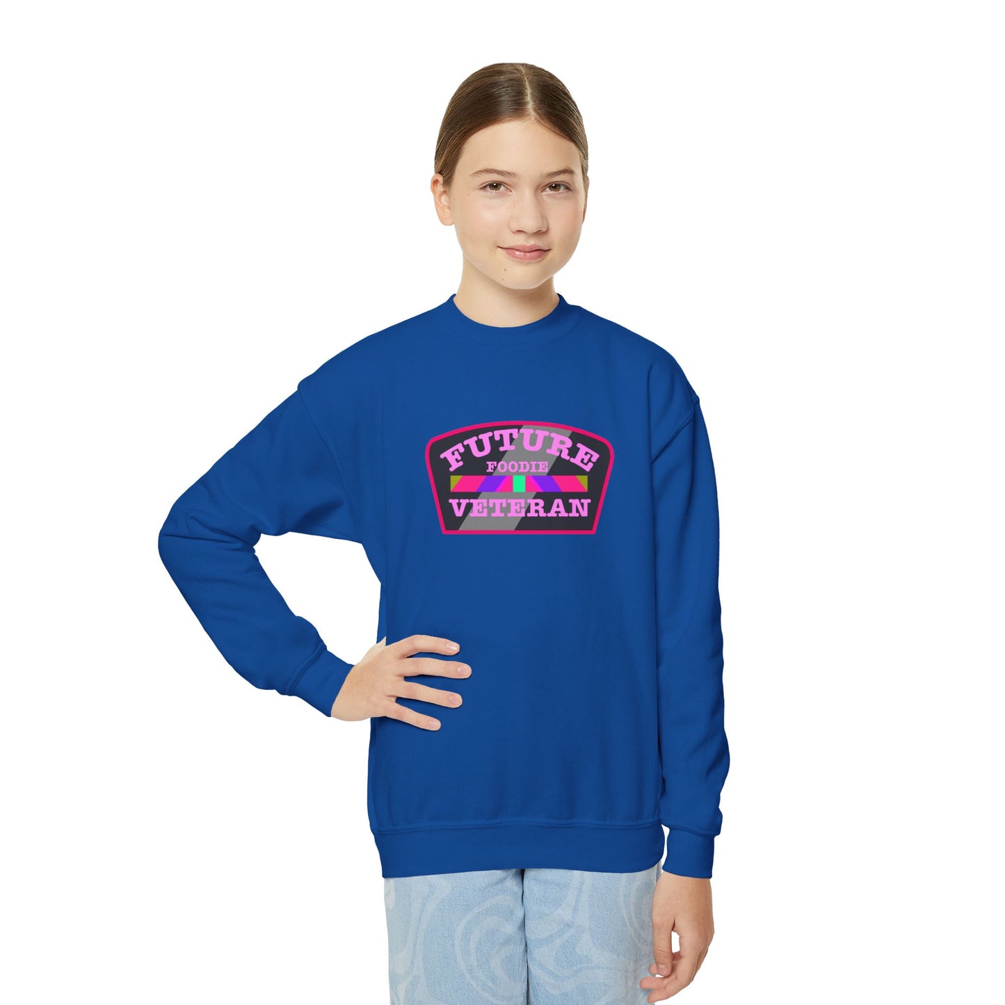 L.O.E.F Young Future Foodie Veteran Sweatshirt (Pink)