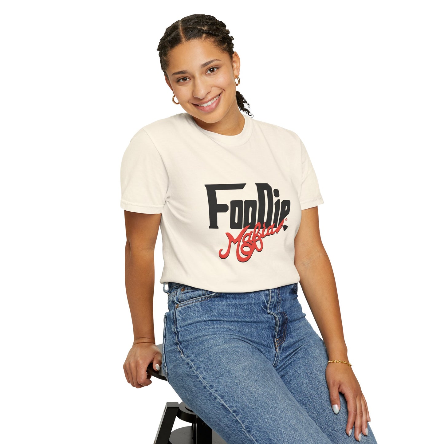 L.O.E.F Foodie Mafia Unisex Tee shirt (Flat Red)