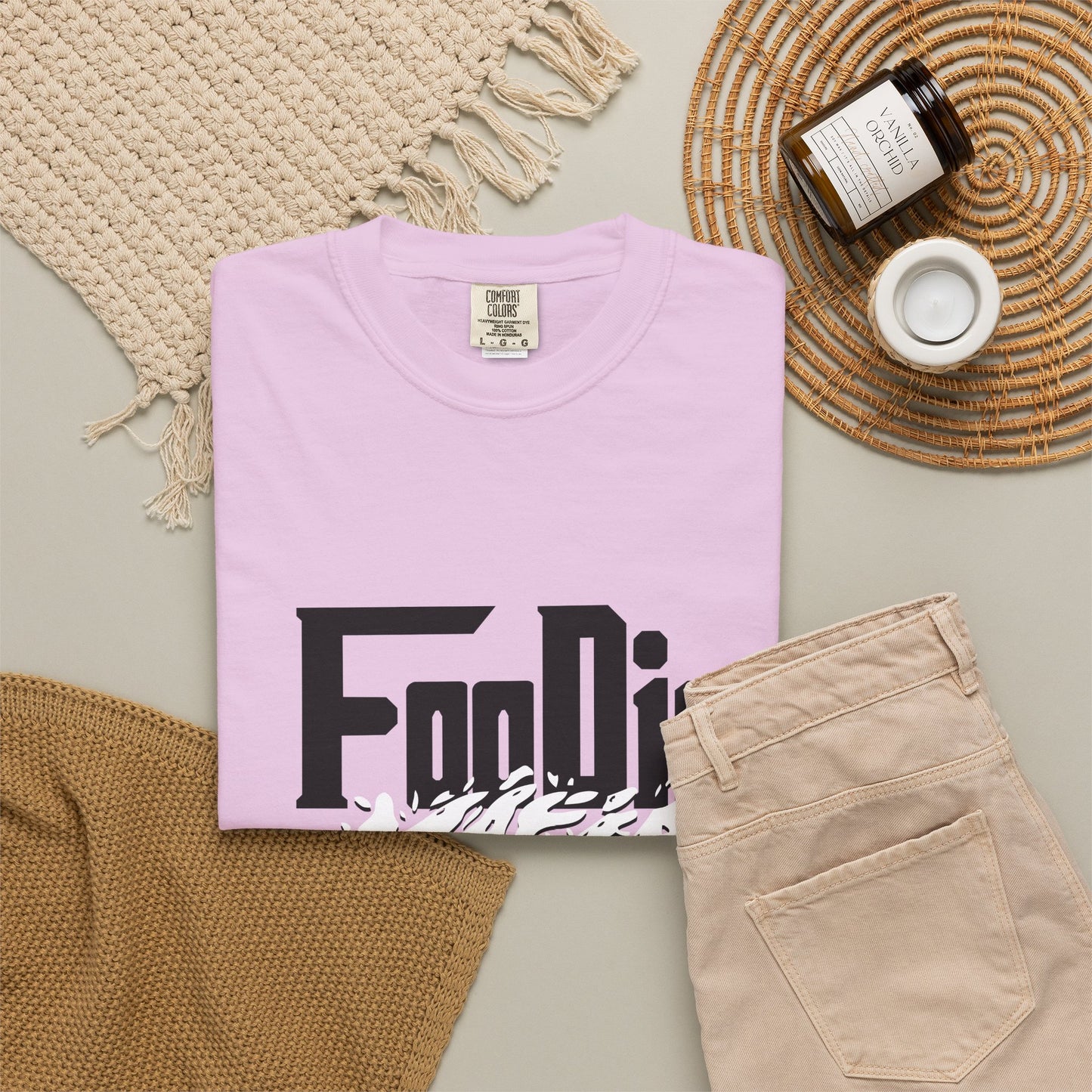 L.O.E.F Foodie Mafia Tee Shirt (White)