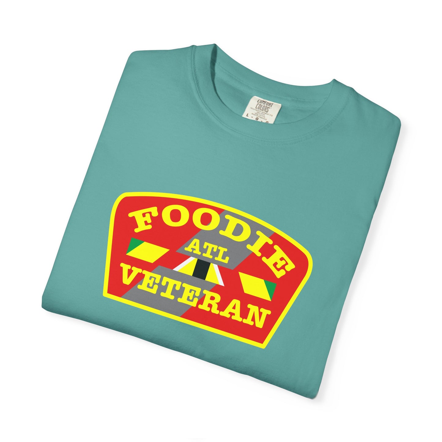 L.O.E.F Foodie Veteran ATL Unisex Tee Shirt (Yellow)