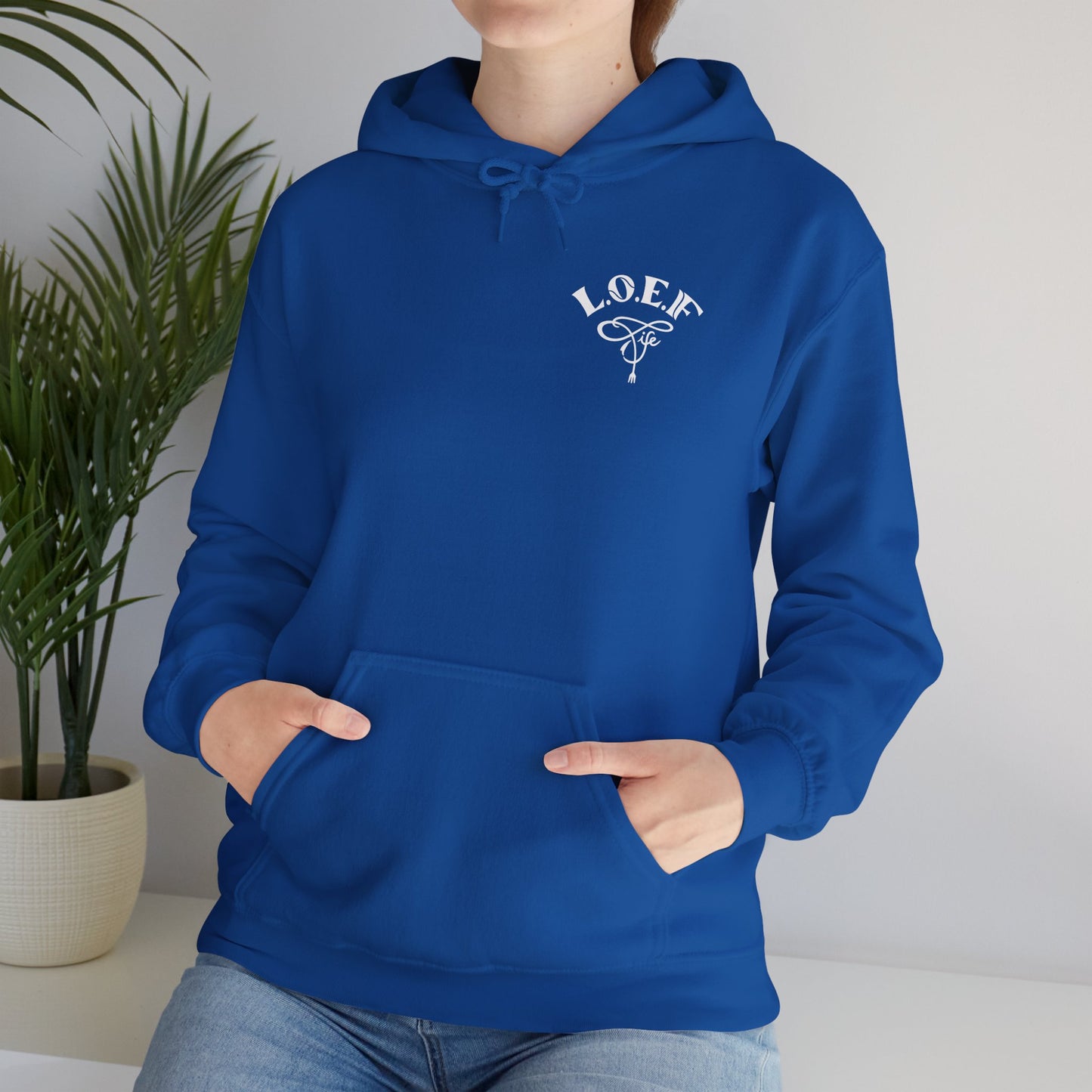 L.O.E.F Foodie 4Life Certified Hoodie (Sky Blue)