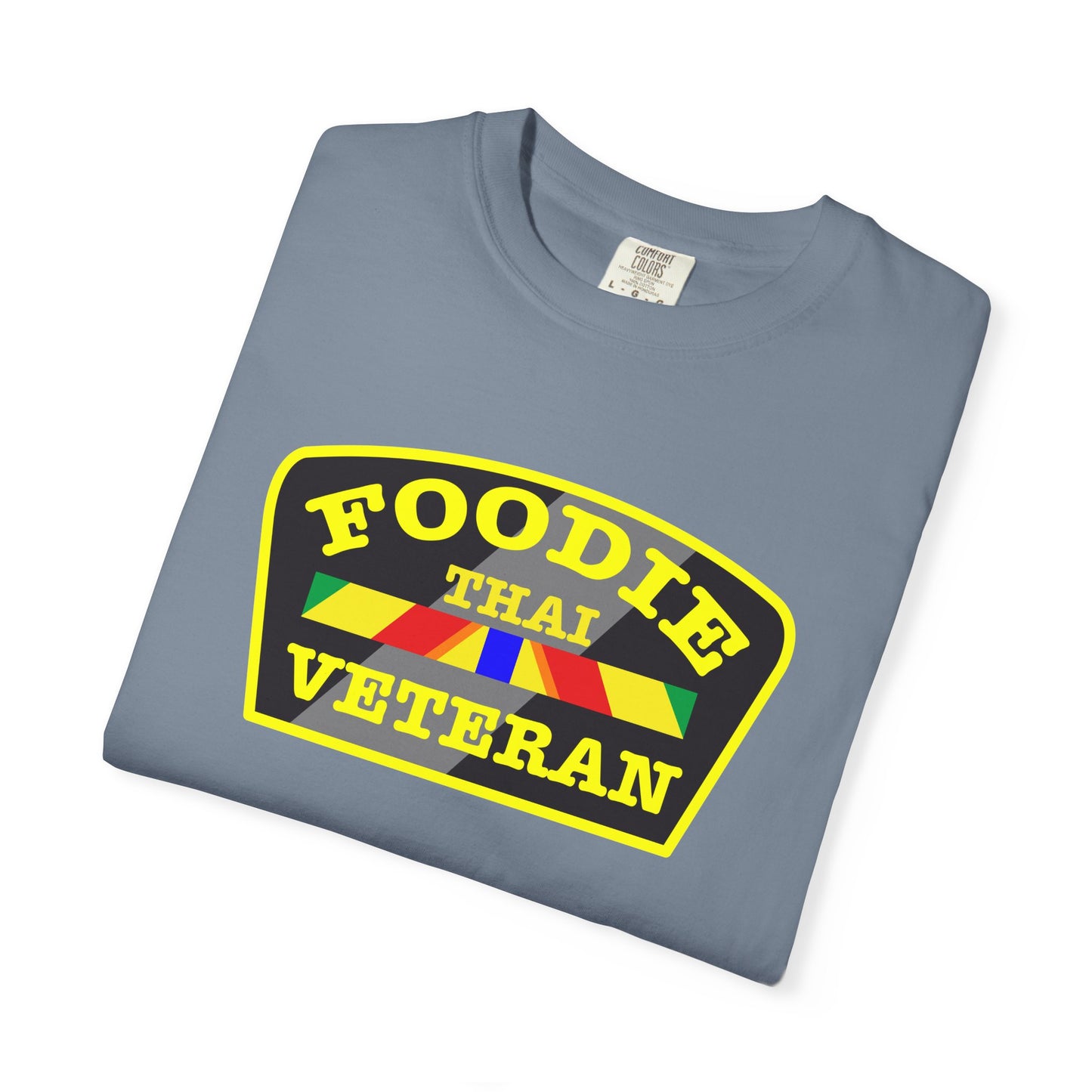 L.O.E.F Foodie Veteran THAI Unisex Tee Shirt (Yellow)