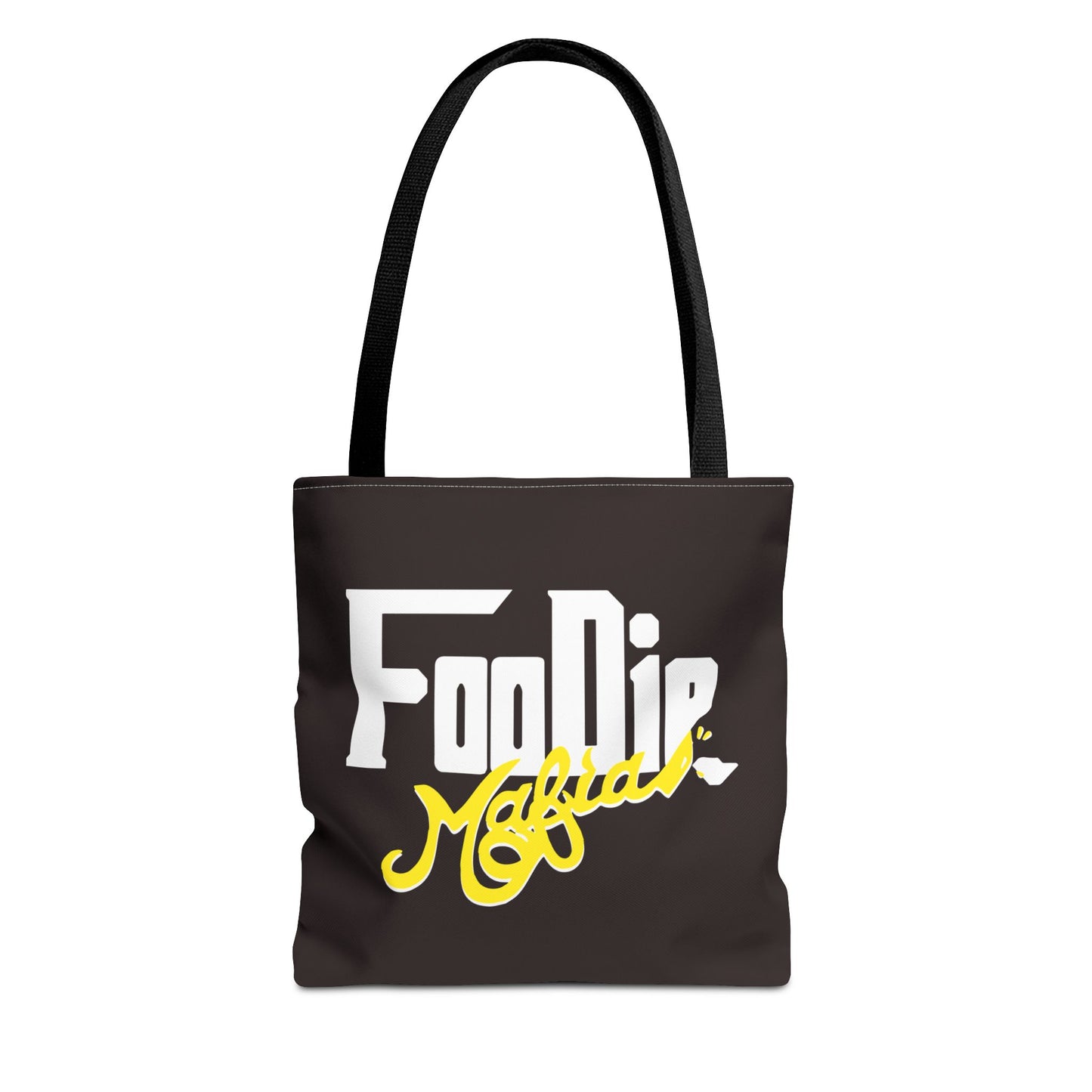 L.O.E.F White Foodie Mafia Tote Bag (Yellow)
