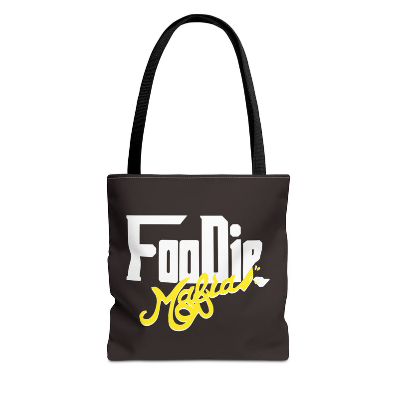 L.O.E.F White Foodie Mafia Tote Bag (Yellow)