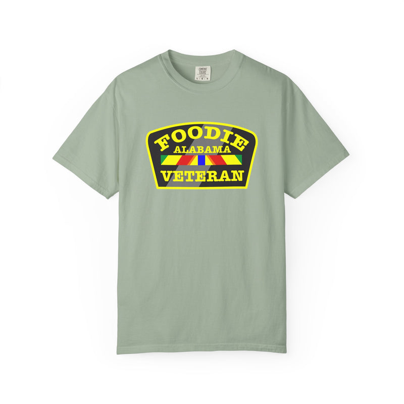 L.O.E.F Foodie Veteran ALABAMA Unisex Tee Shirt (Yellow)