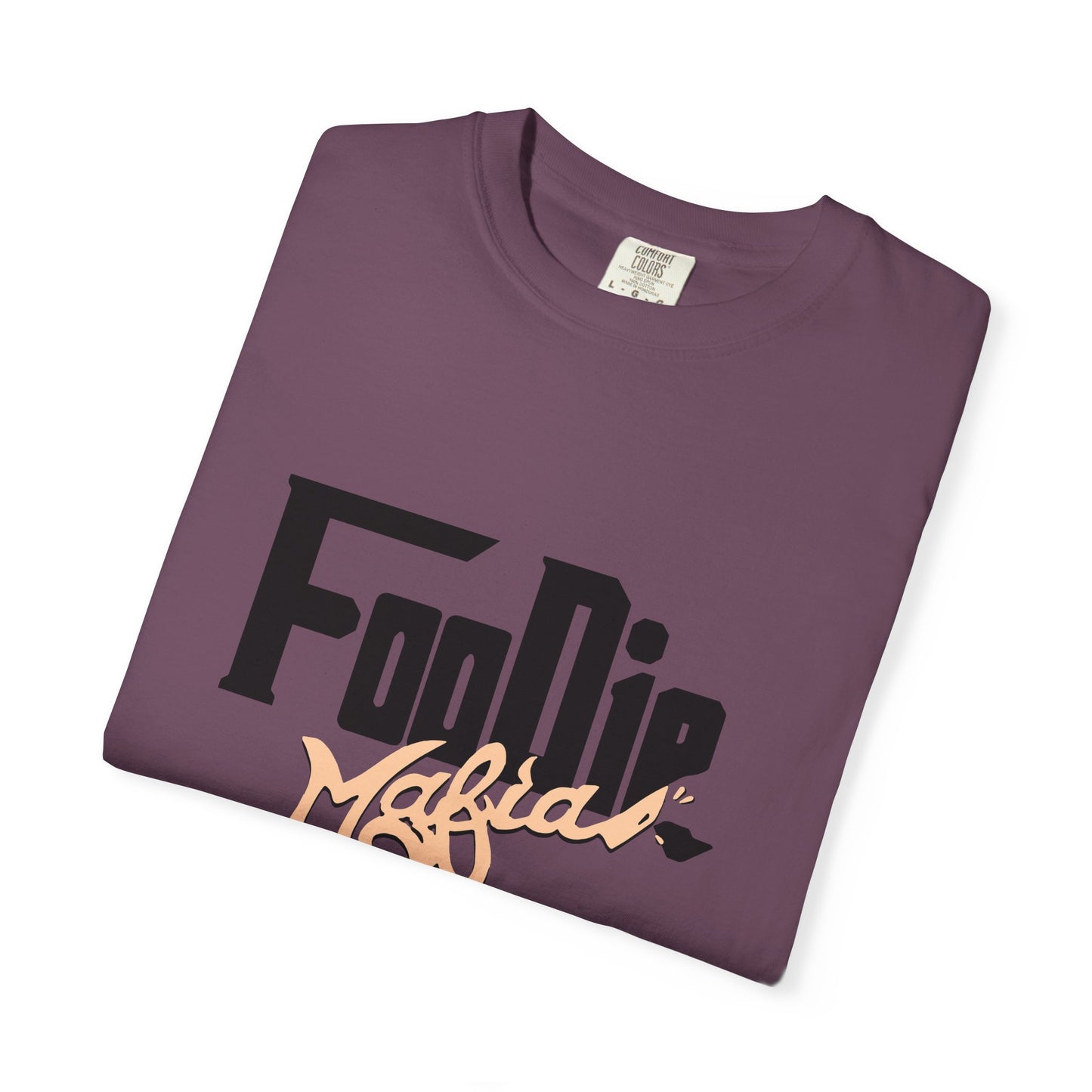 L.O.E.F Foodie Mafia Unisex Tee Shirt (Soft Yellow)
