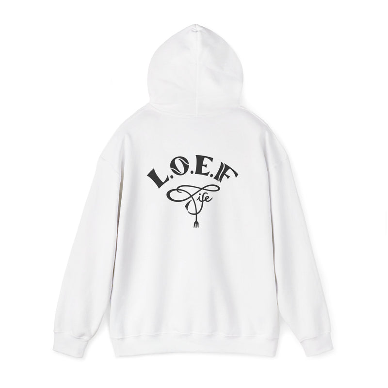 L.O.E.F Foodie 4Life Vegan Hoodie (Rust)