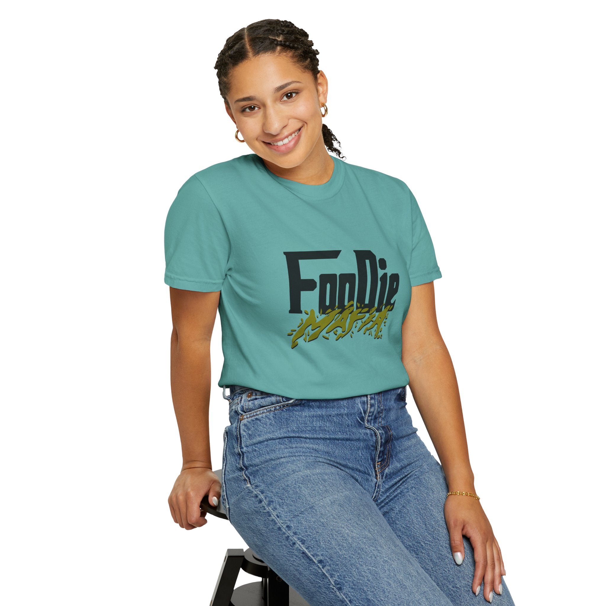 L.O.E.F Foodie Mafia Tee Shirt (Olive Green)
