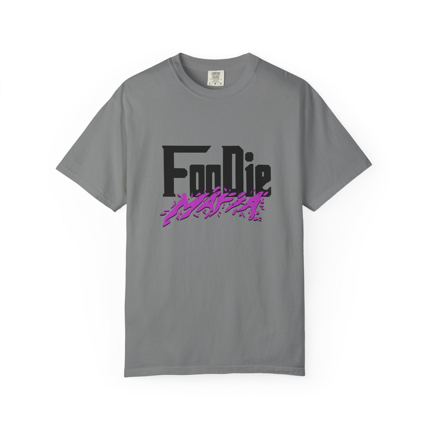 L.O.E.F Foodie Mafia Unisex Tee Shirt (Bright Purple)