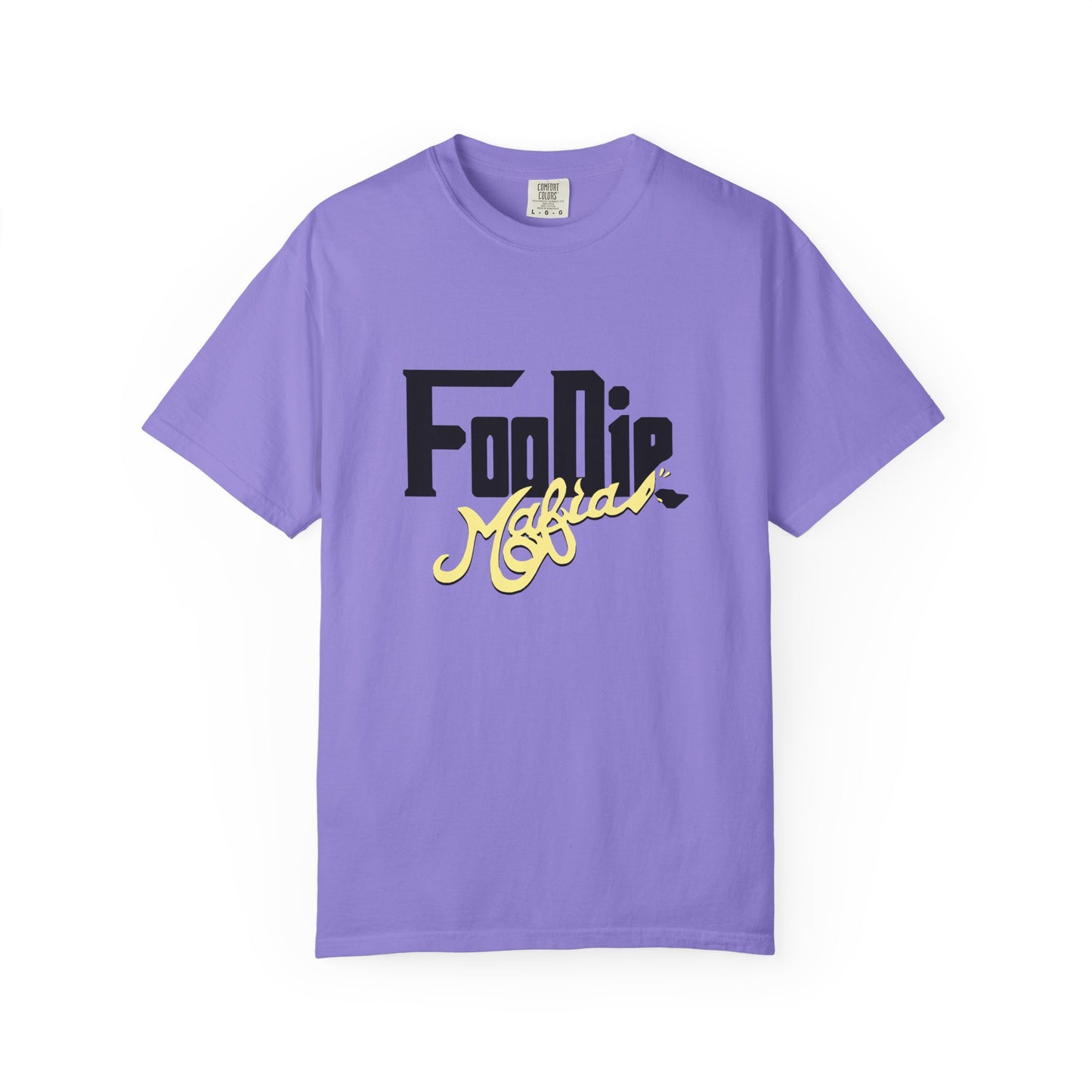 L.O.E.F Foodie Mafia Unisex Tee shirt (Soft Yellow)