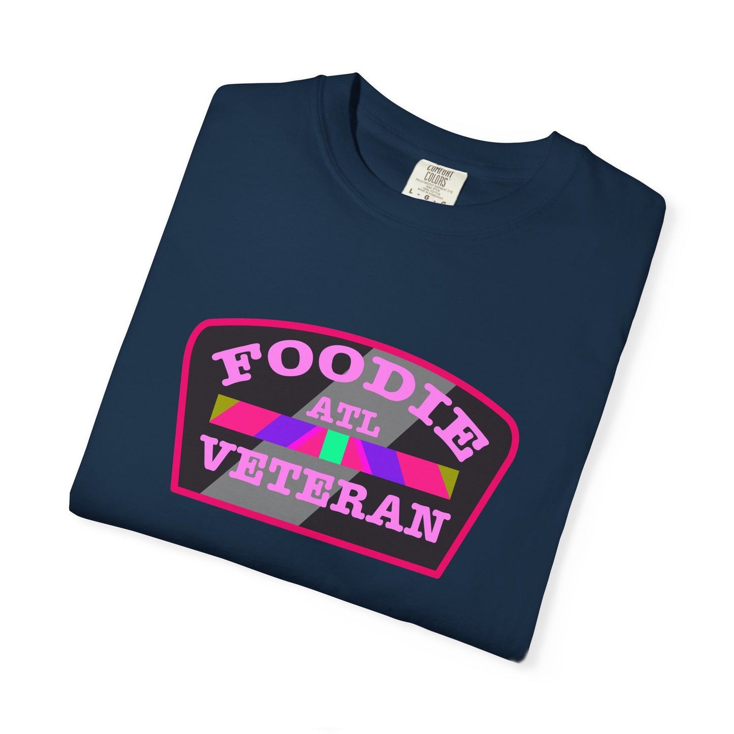 L.O.E.F Foodie Veteran ATL Unisex Tee Shirt (Pink)