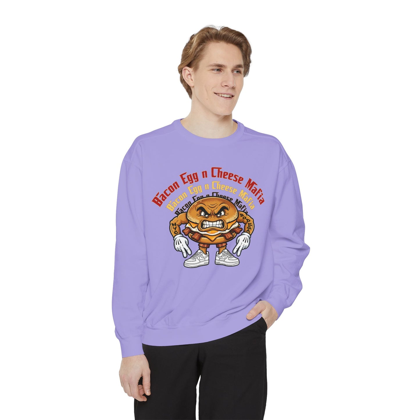 L.O.E.F Bacon Egg n Cheese Mafia Sweatshirt