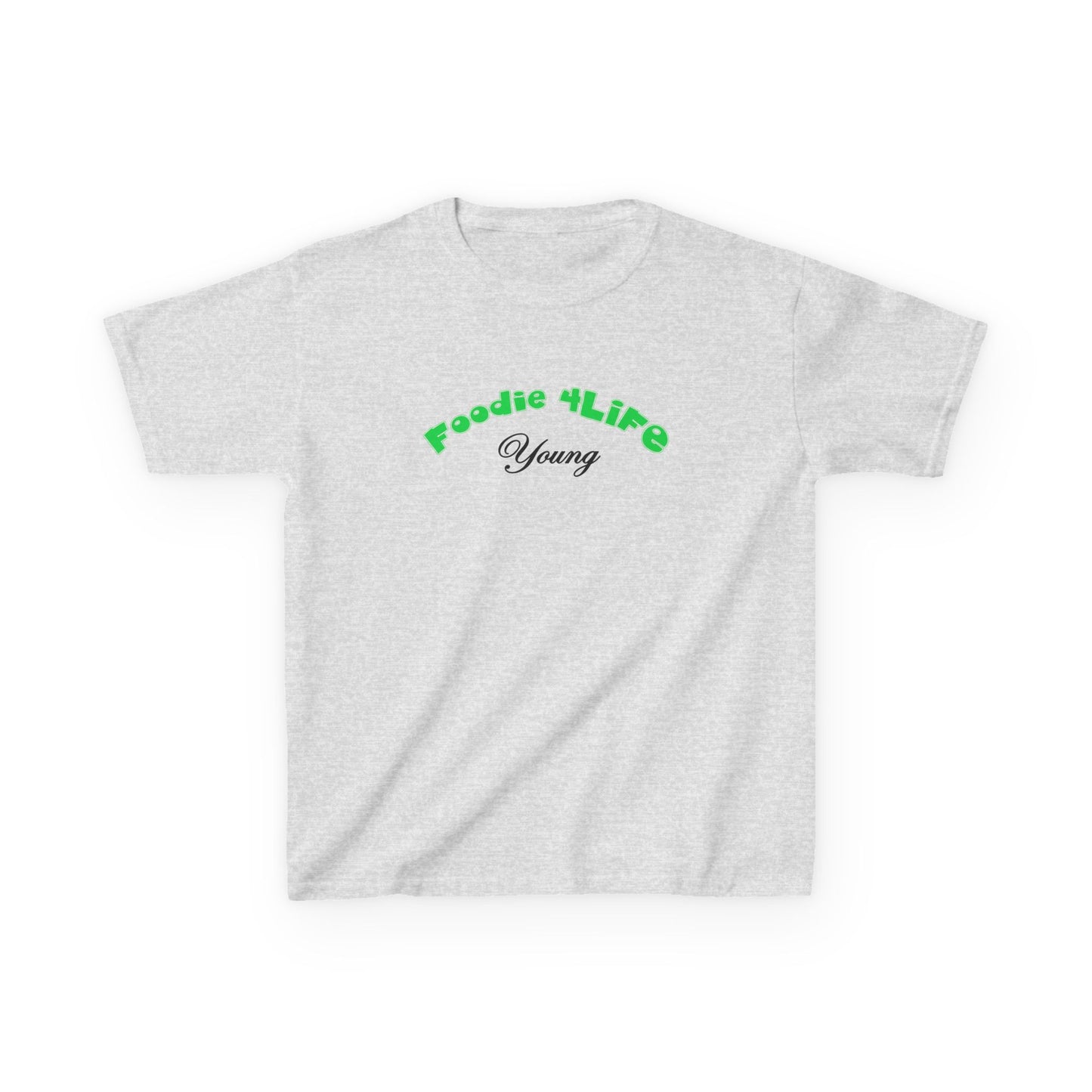 L.O.E.F Foodie 4Life Young Tee Shirt  (Machalite Green)