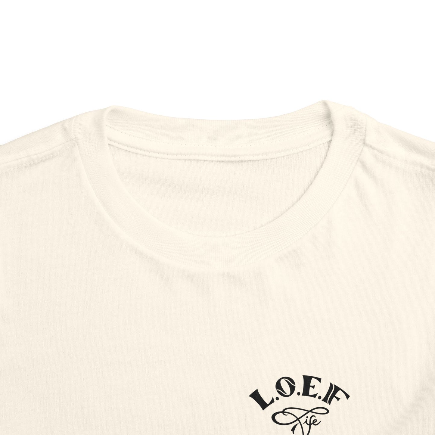L.O.E.F Foodie 4Life Baby Short Sleeve Tee Shirt (Black)
