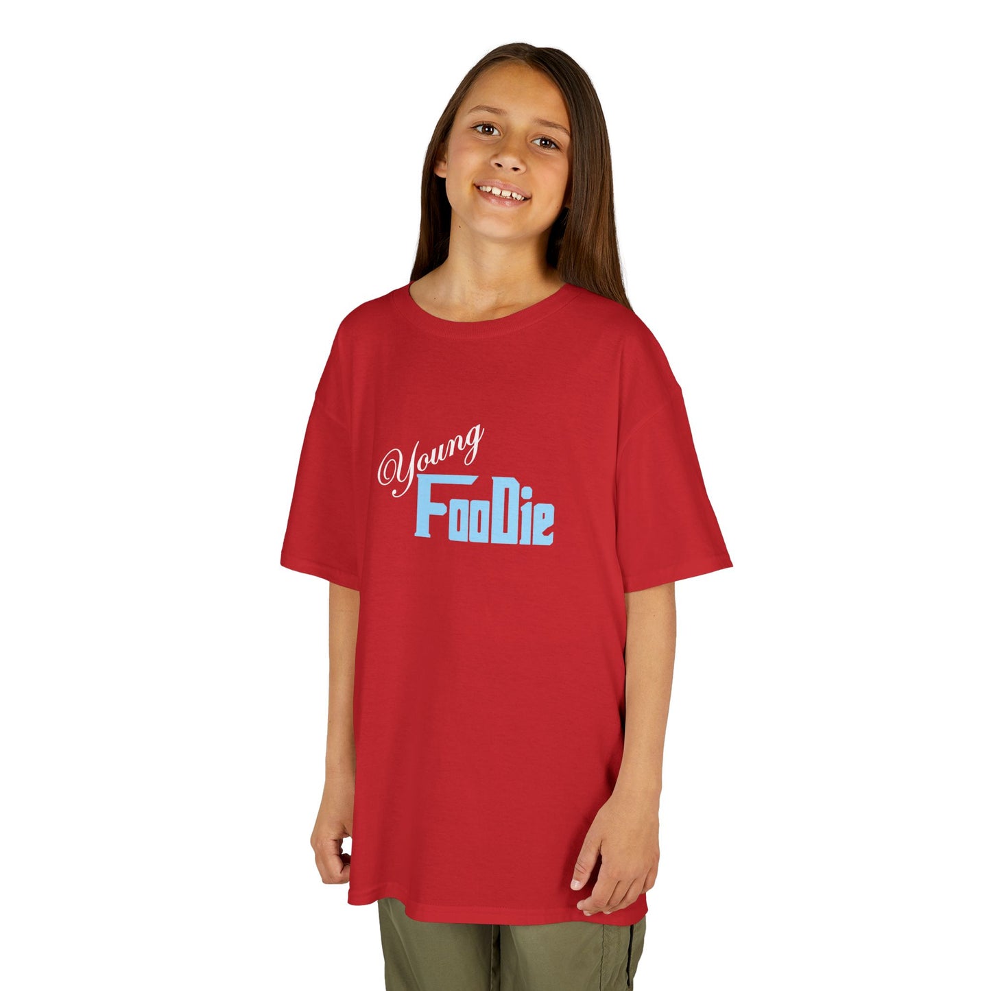L.O.E.F White Young Foodie Kids Tee Shirt