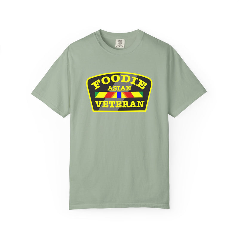 L.O.E.F Foodie Veteran ASIAN Unisex Tee Shirt (Yellow)