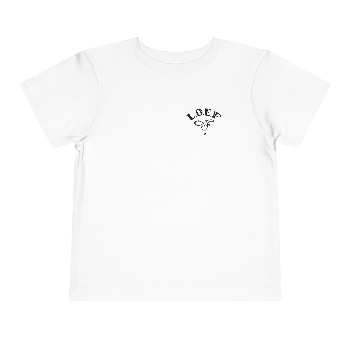 L.O.E.F Foodie 4Life Baby Short Sleeve Tee Shirt (Dark Blue)