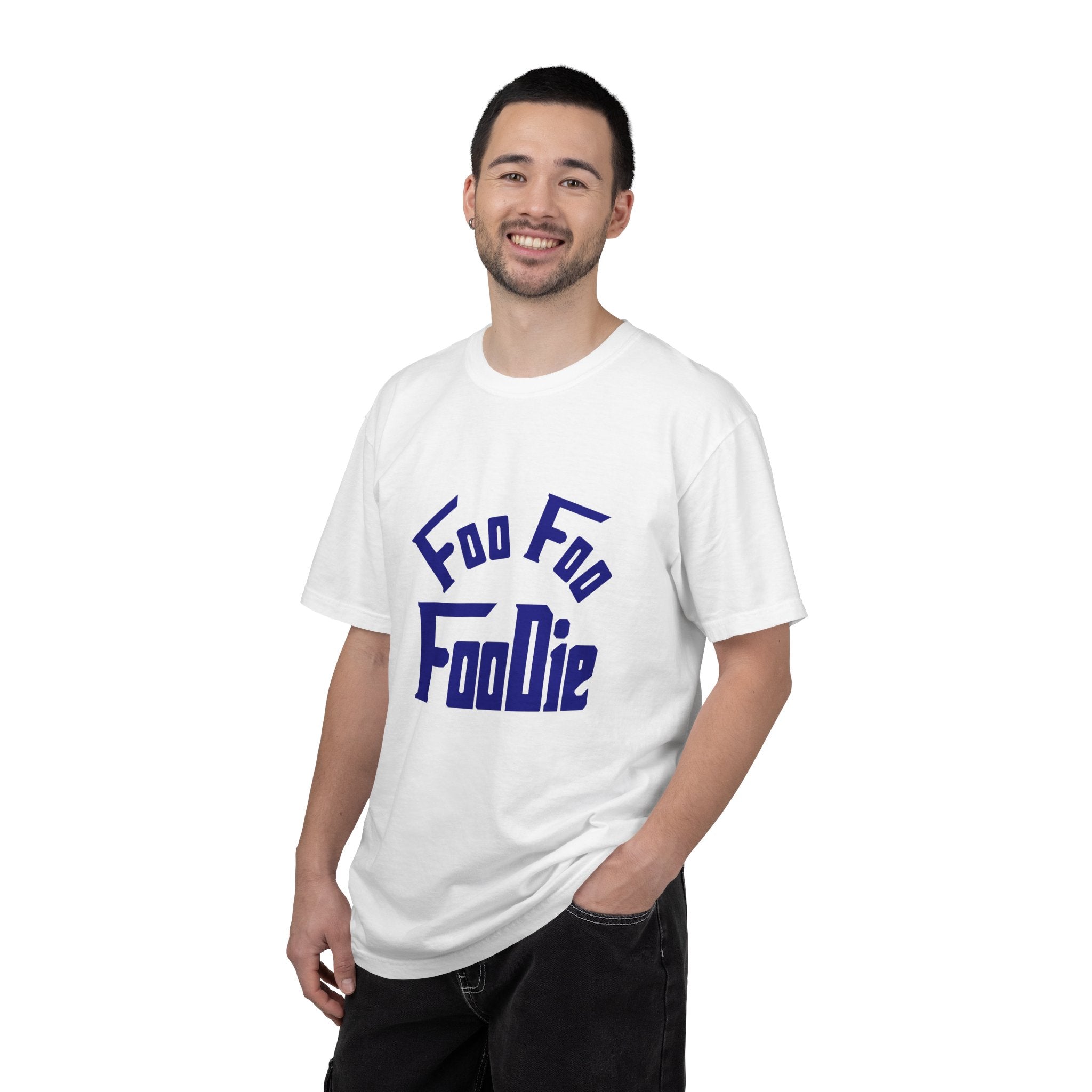 L.O.E.F FOO FOO FOODIE Unisex Tee shirt(Dark Blue)