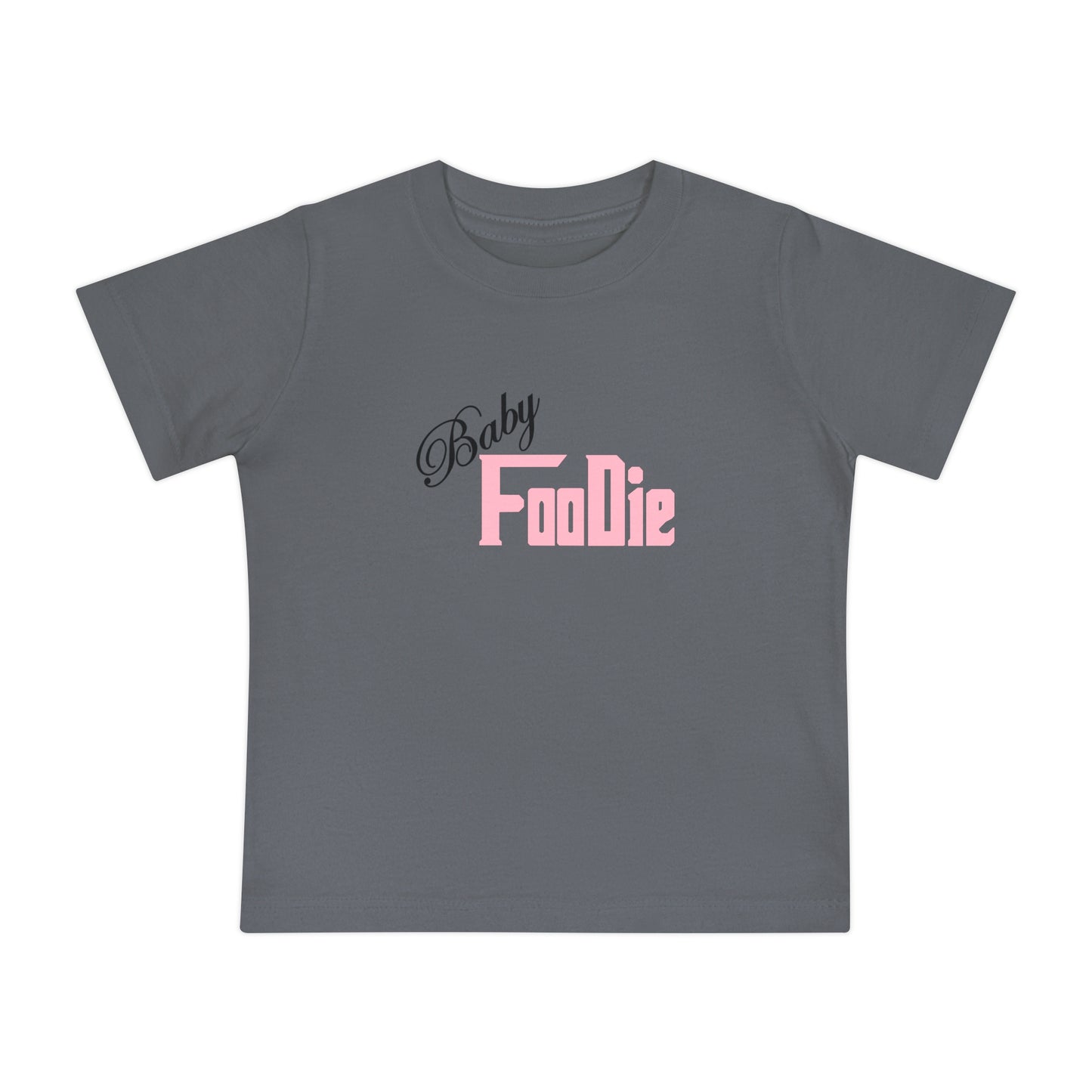 L.O.E.F Baby Foodie Toodler Tee Shirt (Soft Pink)