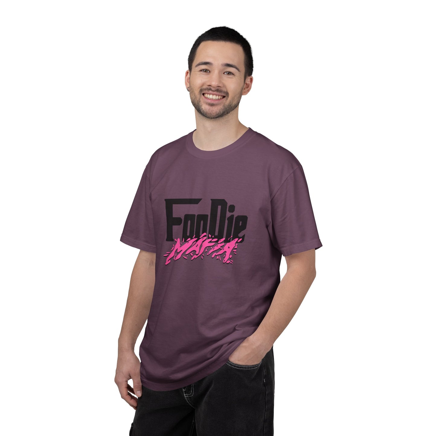 L.O.E.F Foodie Mafia Tee Shirt (Hot Pink)