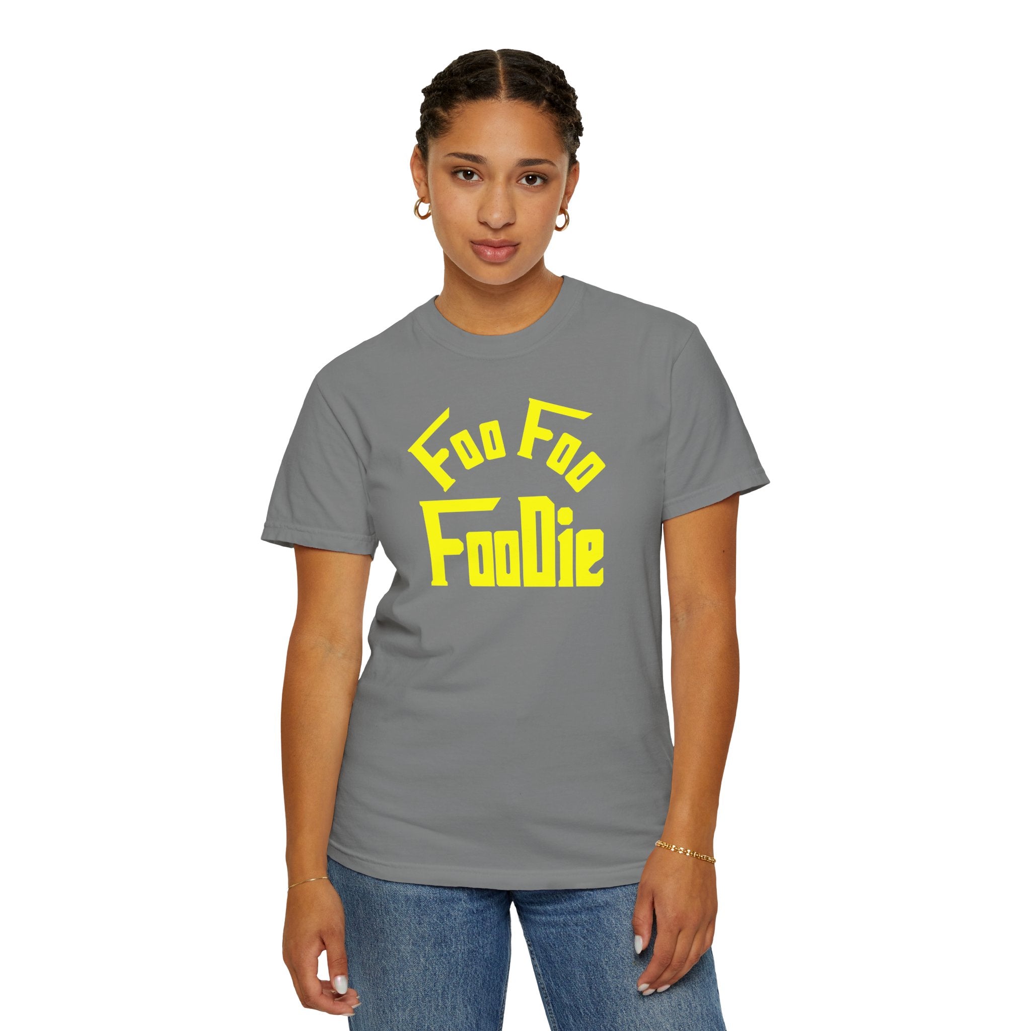 L.O.E.F FOO FOO FOODIE Unisex Tee shirt (Yellow)
