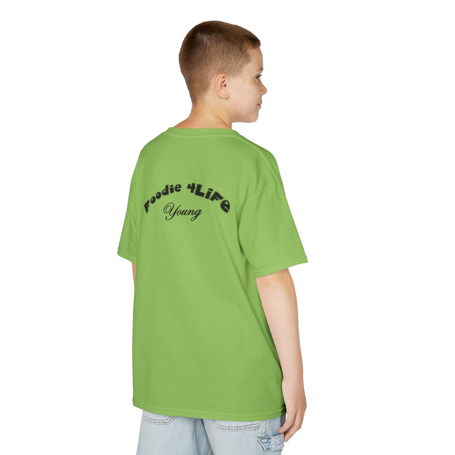 L.O.E.F Foodie 4Life Young Tee Shirt  (Black)
