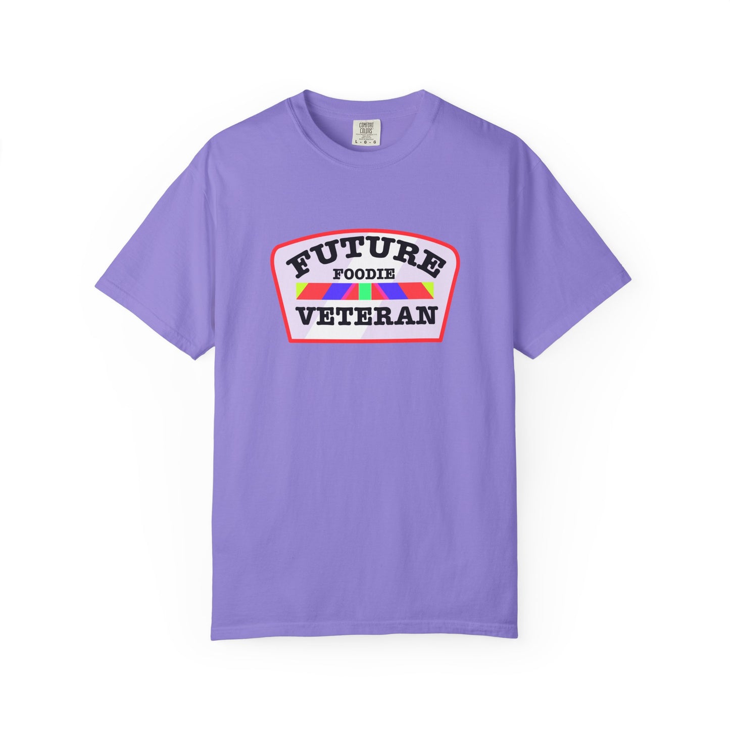 L.O.E.F Future Foodie Veteran Unisex Tee Shirt (Soft Pink)