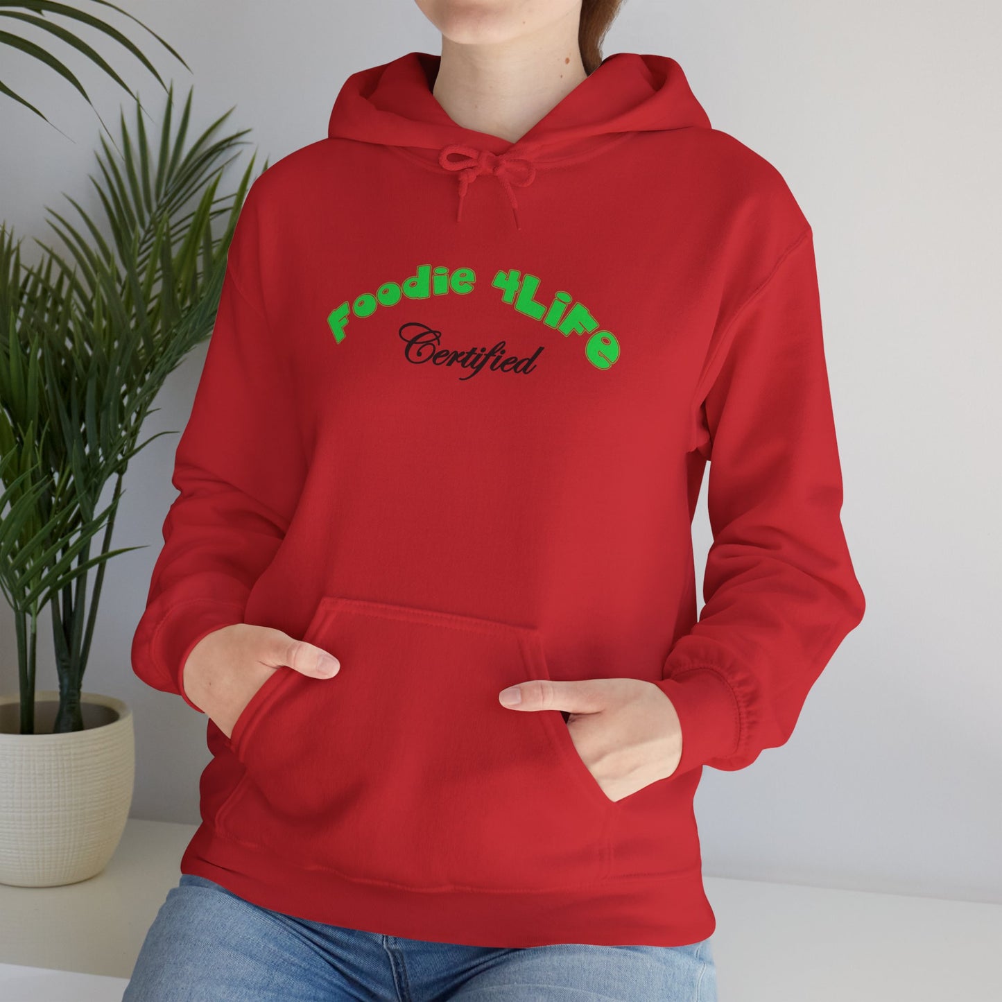 L.O.E.F Foodie 4Life Certified Hoodie (Neon Green)