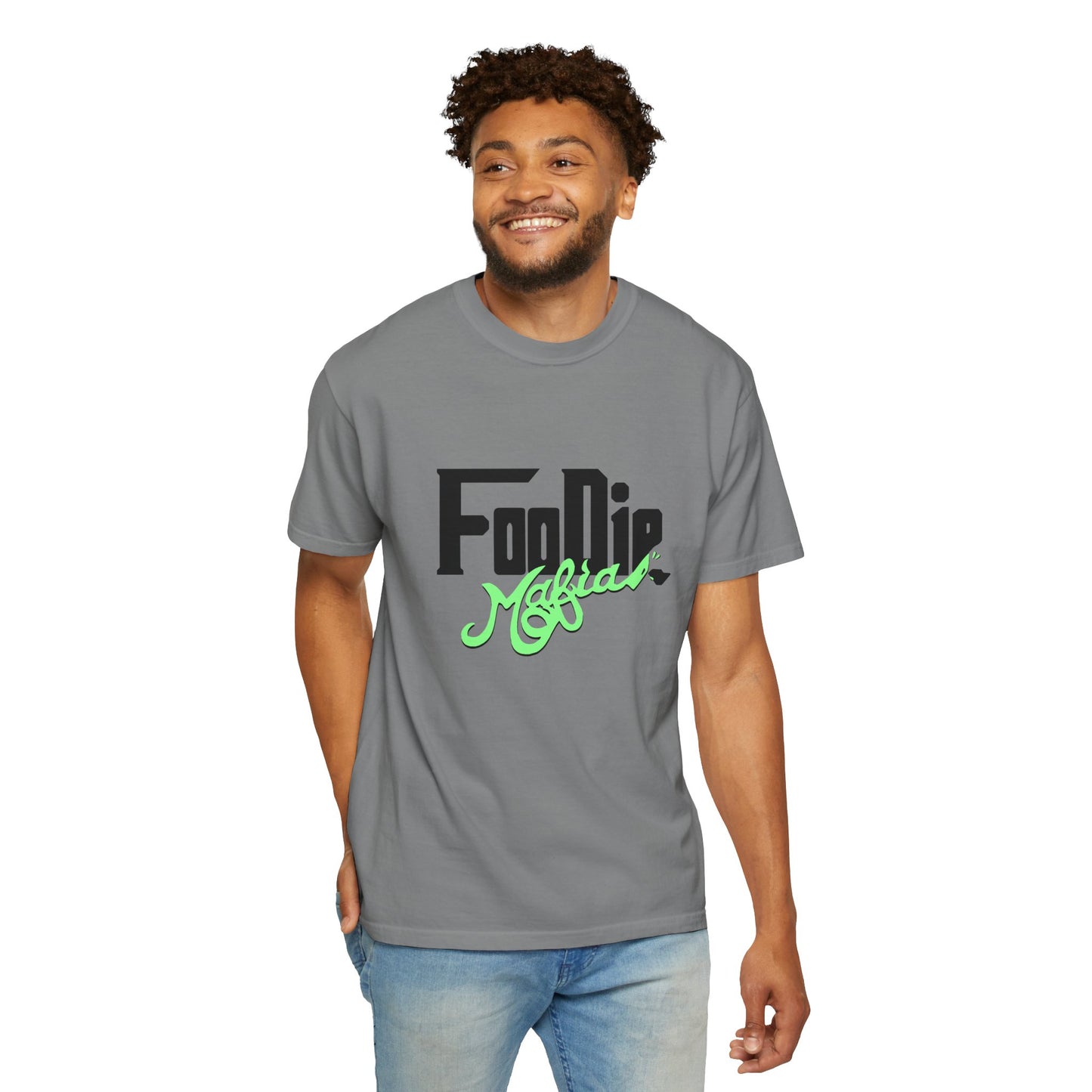 L.O.E.F Foodie Mafia Unisex Tee shirt (Mint Green)